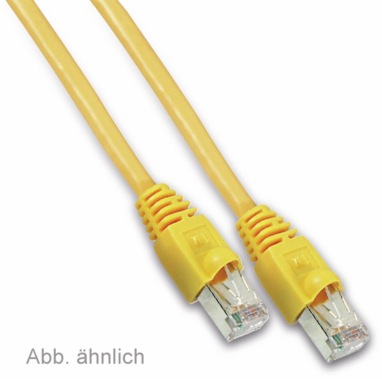 S-IMPULS Netzwerkpatchkabel CAT.6 , RJ45, 1:1, 2 m, gelb S-IMPULS Netzwerkpatchkabel CAT.6 , RJ45, 1:1, 2 m, gelb