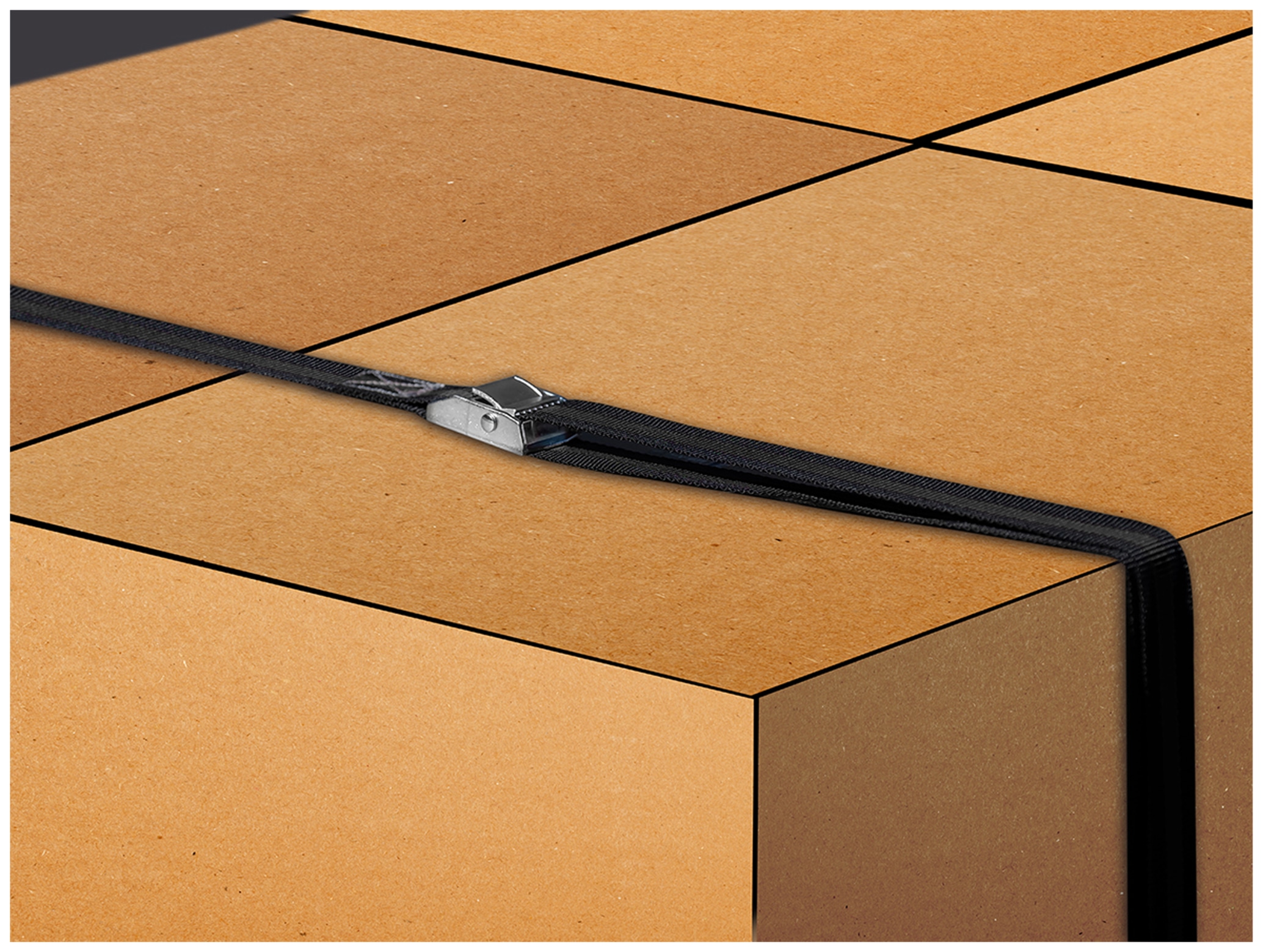 LAS Spanngurt 10321, 250x2,5 cm, mit Klemmverschluss, 250 daN, 2 Stück LAS Spanngurt 10321, 250x2,5 cm, mit Klemmverschluss, 250 daN, 2 Stück