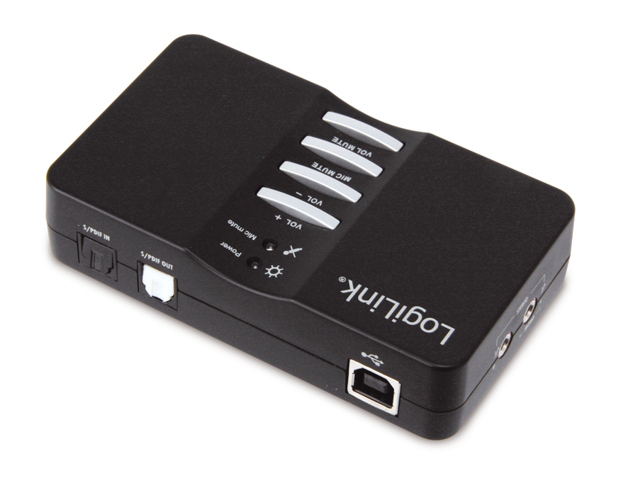 LOGILINK 7.1 Kanal USB 2.0-Soundbox UA0099 LOGILINK 7.1 Kanal USB 2.0-Soundbox UA0099