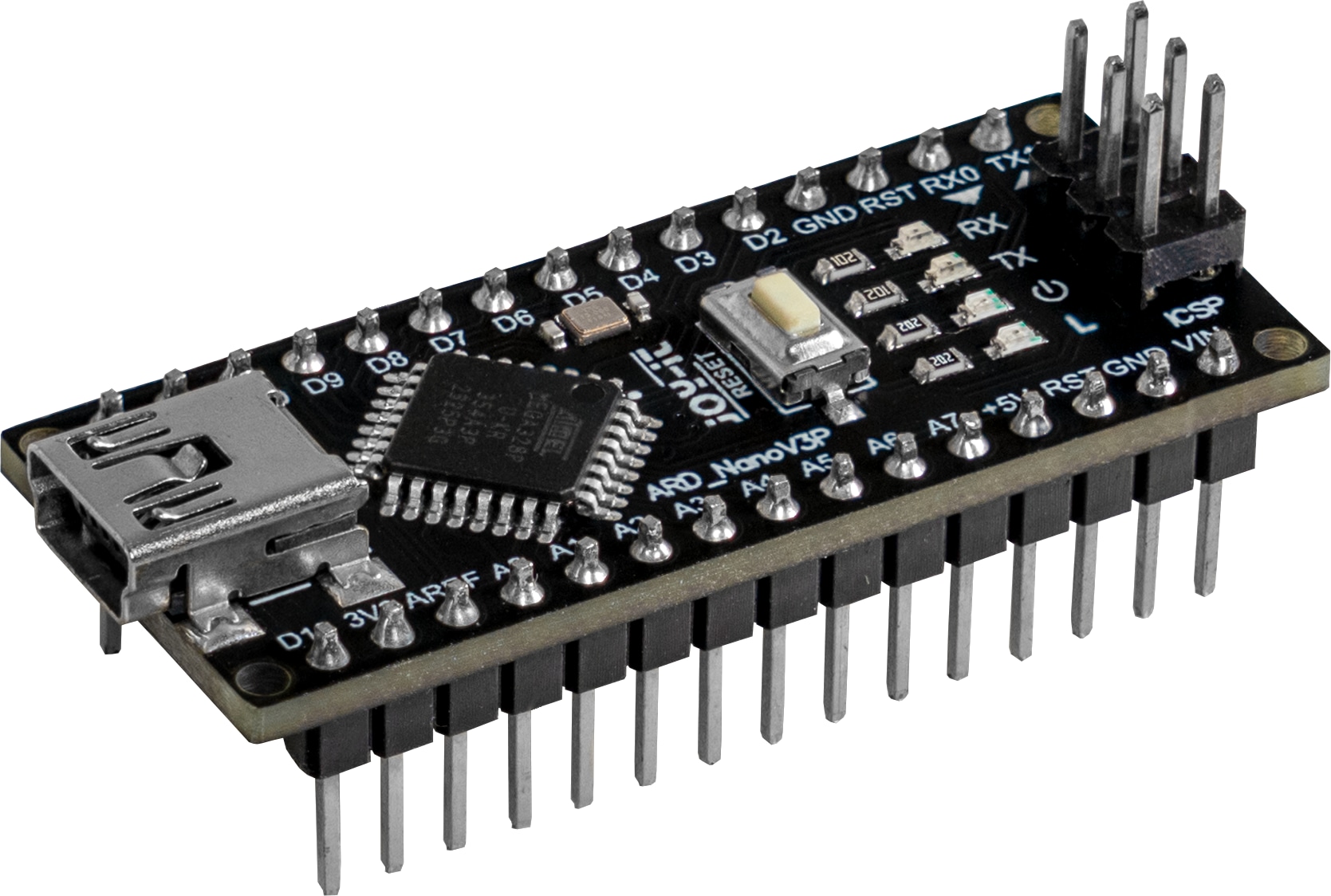 JOY-IT Arduino Nano V3P (Precision) ARD_NANOV3P, Arduino-kompatibel mit Original Chip JOY-IT Arduino Nano V3P (Precision) ARD_NANOV3P, Arduino-kompatibel mit Original Chip