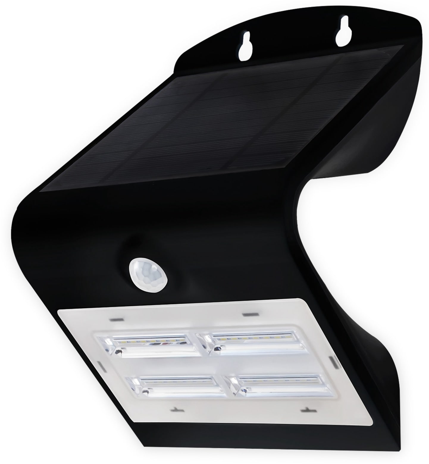 BLULAXA Solar-LED Wandleuchte 48636 mit Sensor, 3,2 W, schwarz BLULAXA Solar-LED Wandleuchte 48636 mit Sensor, 3,2 W, schwarz