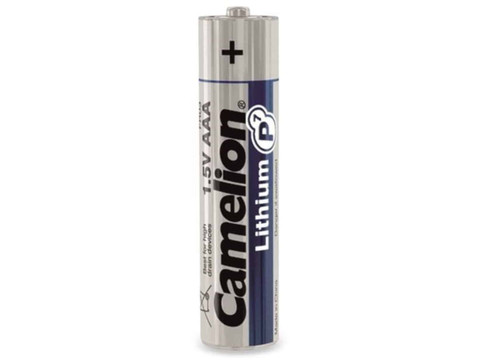 CAMELION Micro-Batterie, Lithium, FR03, 2Stück CAMELION Micro-Batterie, Lithium, FR03, 2Stück