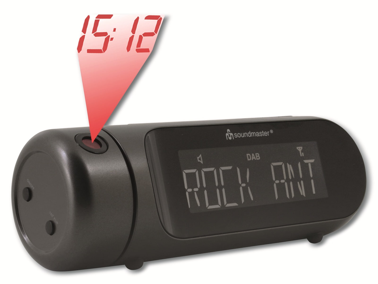 SOUNDMASTER DAB+/UKW-Uhrenradio UR6700AN, mit Zeitprojektion SOUNDMASTER DAB+/UKW-Uhrenradio UR6700AN, mit Zeitprojektion