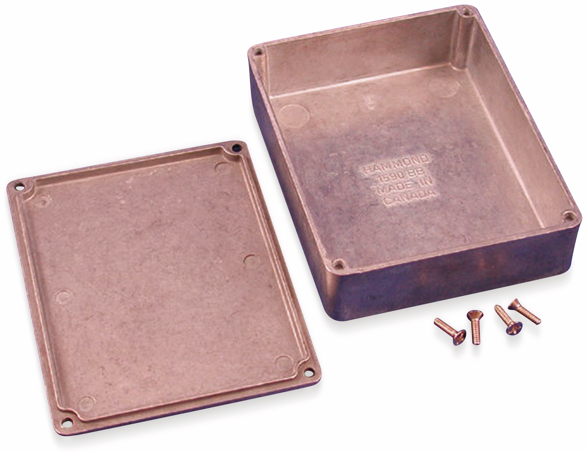HAMMOND Aluminium-Gehäuse, 1590BB, 118,5x93,5x34 mm HAMMOND Aluminium-Gehäuse, 1590BB, 118,5x93,5x34 mm