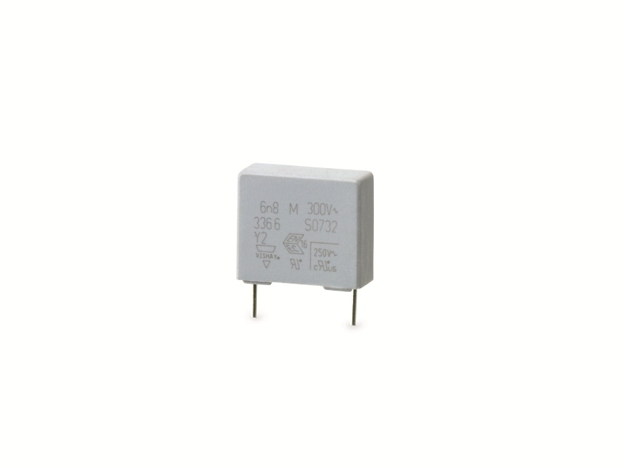 VISHAY Folienkondensator MKT370, 8,2 nF, 400 V-,radial, RM 5 VISHAY Folienkondensator MKT370, 8,2 nF