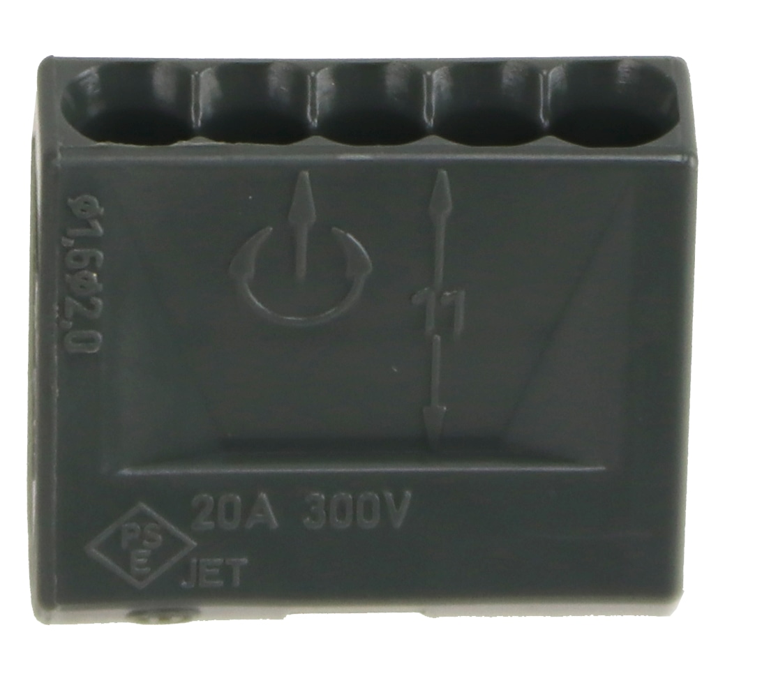 WAGO Steckklemmen, 273-105, 5-polig, 2,5 mm², 100 Stück Wago, Steckklemmen, 273-105, 5-polig, 2,5 mm², 100 Stück
