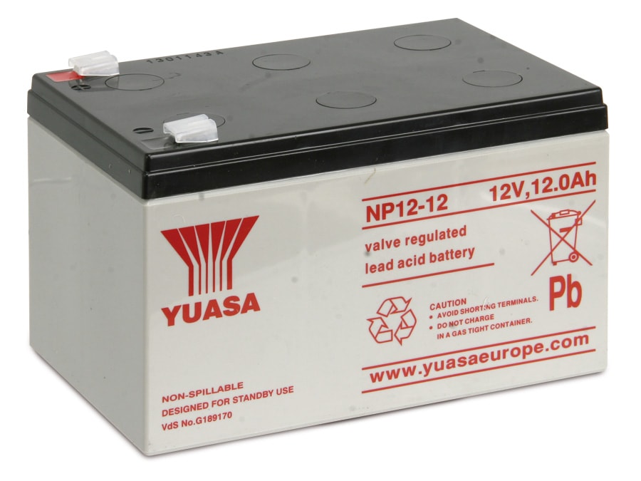 YUASA Blei-Akkumulator NP12-12, 12 V-/12 Ah YUASA Blei-Akkumulator NP12-12, 12 V-/12 Ah