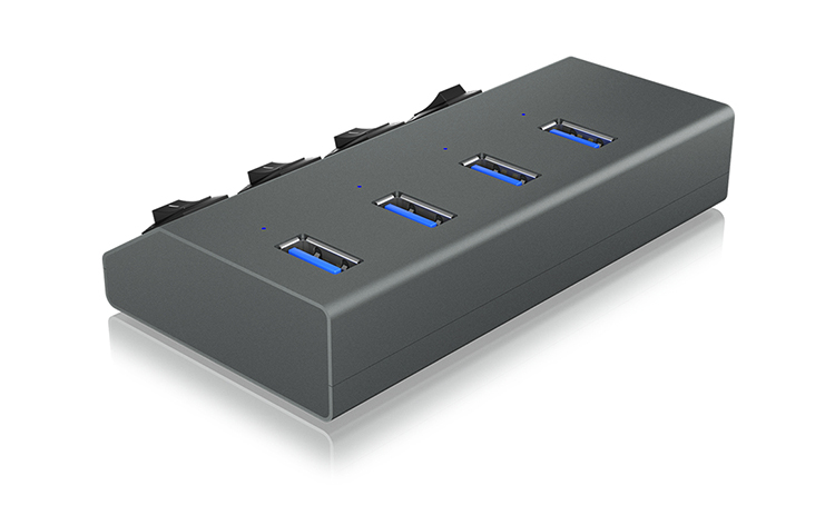 ICY BOX USB-Hub IB-HUB1405 4-Port ICY BOX USB-Hub IB-HUB1405 4-Port