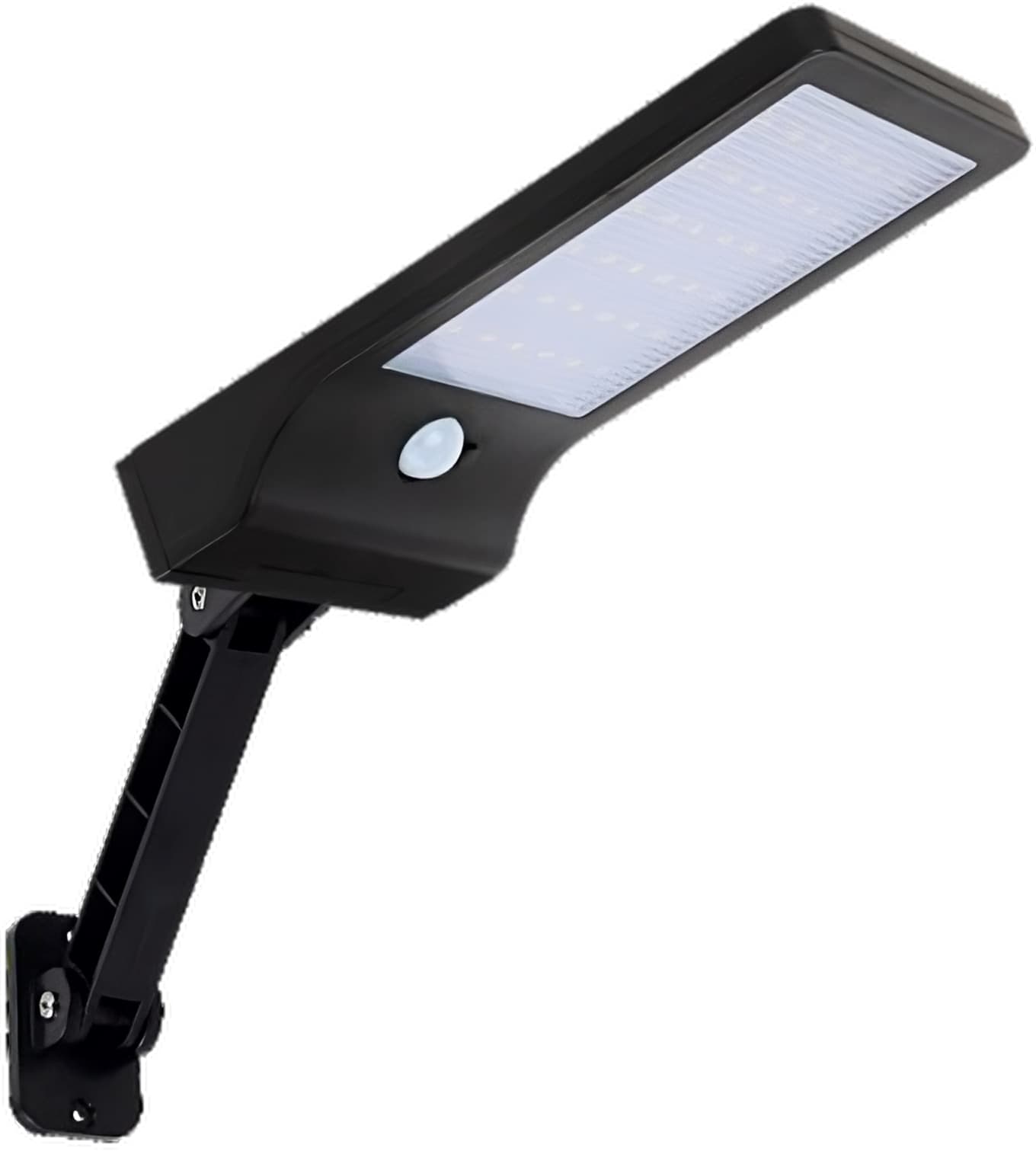 LUXULA Solar LED-Wandleuchte, PIR-Sensor, kaltweiß LUXULA Solar LED-Wandleuchte, PIR-Sensor, kaltweiß