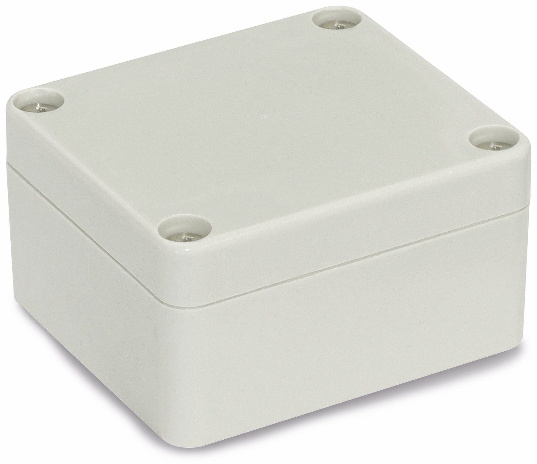 Modulgehäuse ABS, 64x58x35 mm, IP65, lichtgrau Modulgehäuse ABS, 64x58x35 mm, IP65, lichtgrau