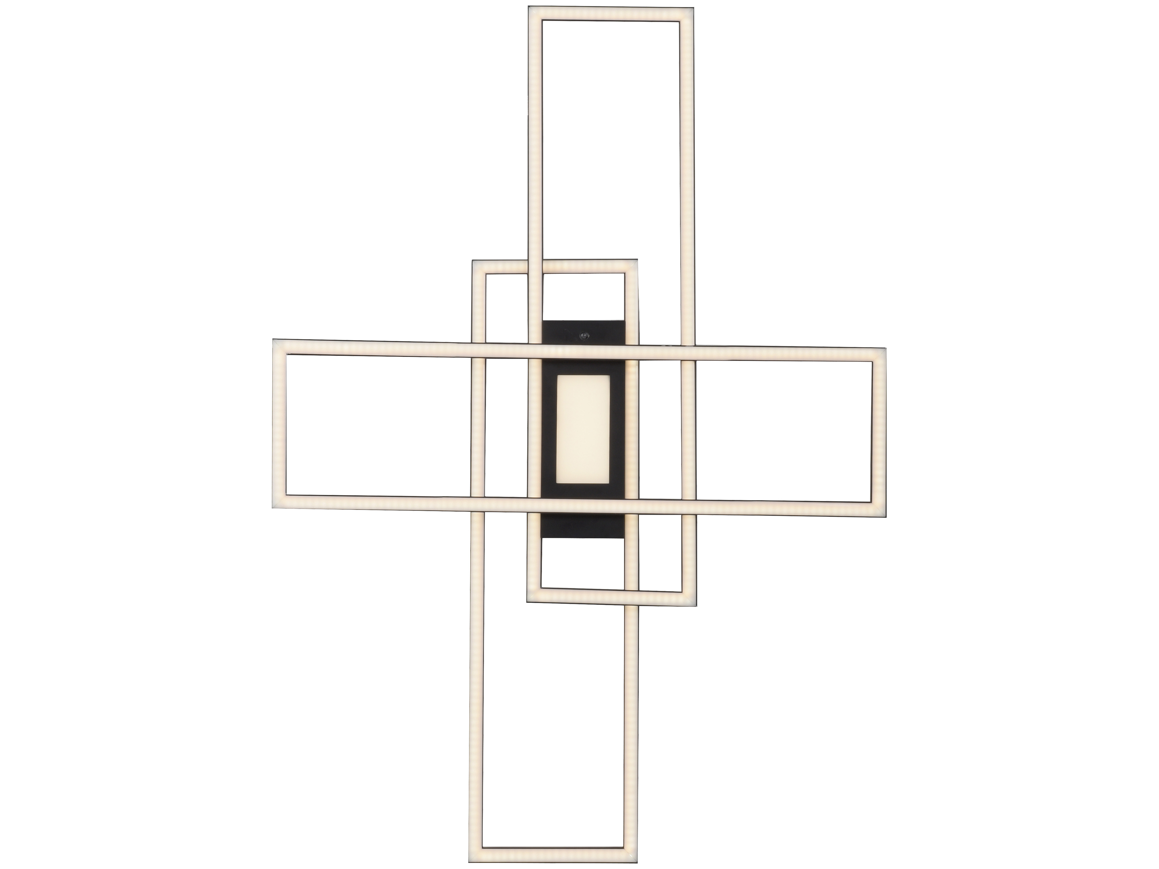 JUST LIGHT LED-Deckenleuchte 14693-18, 45W, 5500lm, schwarz JUST LIGHT LED-Deckenleuchte 14693-18, 45W, 5500lm, schwarz