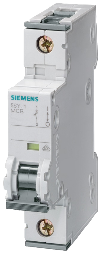 SIEMENS Leitungsschutzschalter 5SY4116-6, 230/400 V, 1-polig, B, 16 A SIEMENS Leitungsschutzschalter 5SY4116-6, 230/400 V, 1-polig, B, 16 A