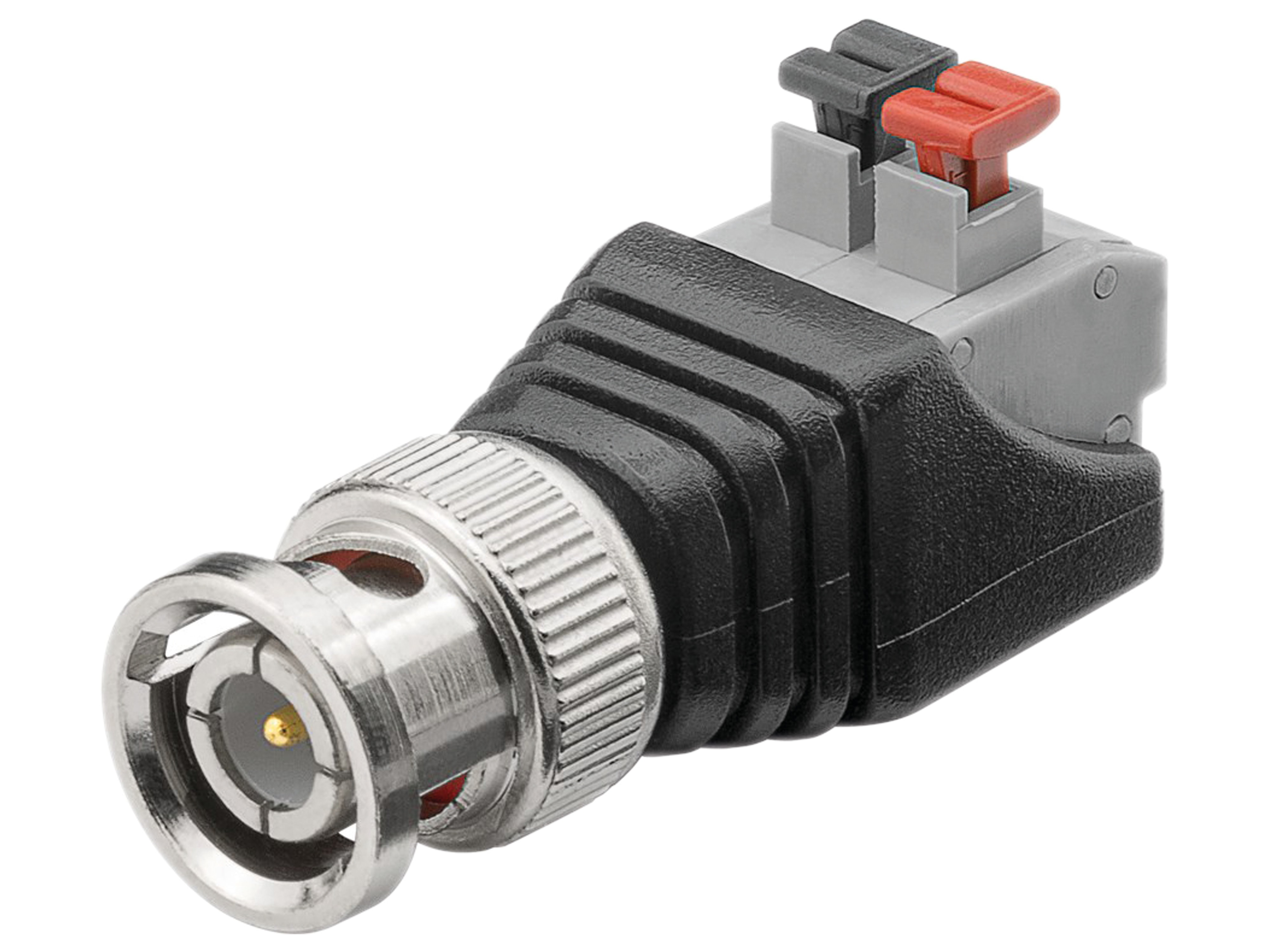 GOOBAY Terminal Block 76750, 2-pin auf BNC-Stecker GOOBAY Terminal Block 76750, 2-pin auf BNC-Stecker
