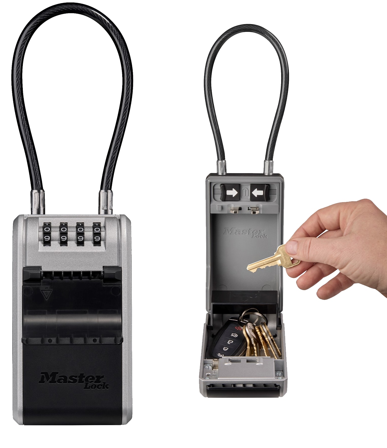 MASTERLOCK Schlüsselkasten 5482EUR, mit abnehmbarem Bügel MASTERLOCK Schlüsselkasten 5482EUR, mit abnehmbarem Bügel