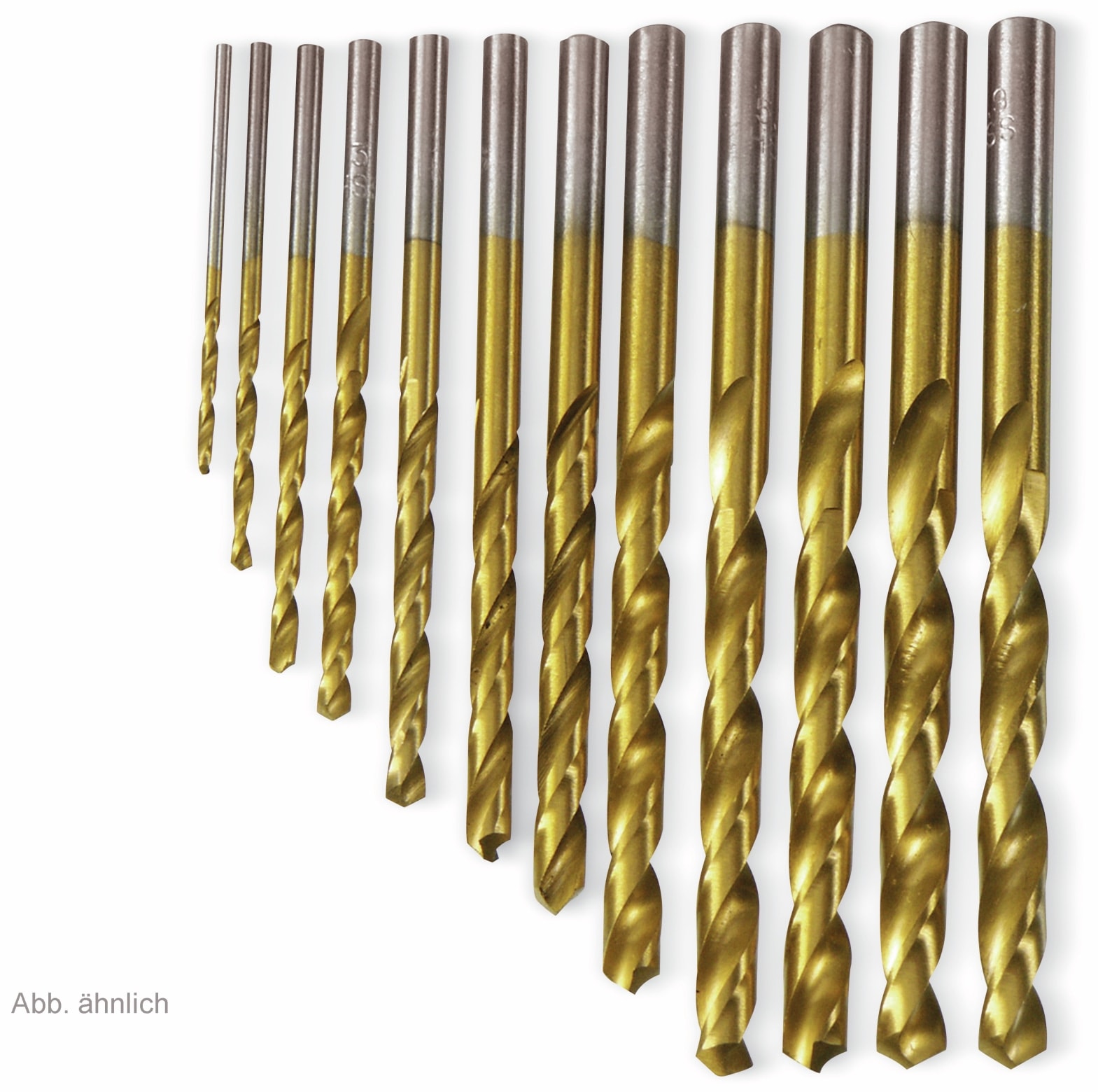 DAYTOOLS HSS-Spiralbohrer, titaniumbeschichtet, Ø 1,50 mm, 10 Stück HSS-Spiralbohrer, titaniumbeschichtet, Ø 1,50 mm, 10 Stück