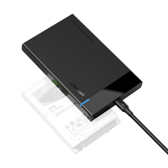 UGREEN Festplattengehäuse 50743 SSD/HDD "2,5""" UGREEN Festplattengehäuse 50743 SSD/HDD "2,5"""