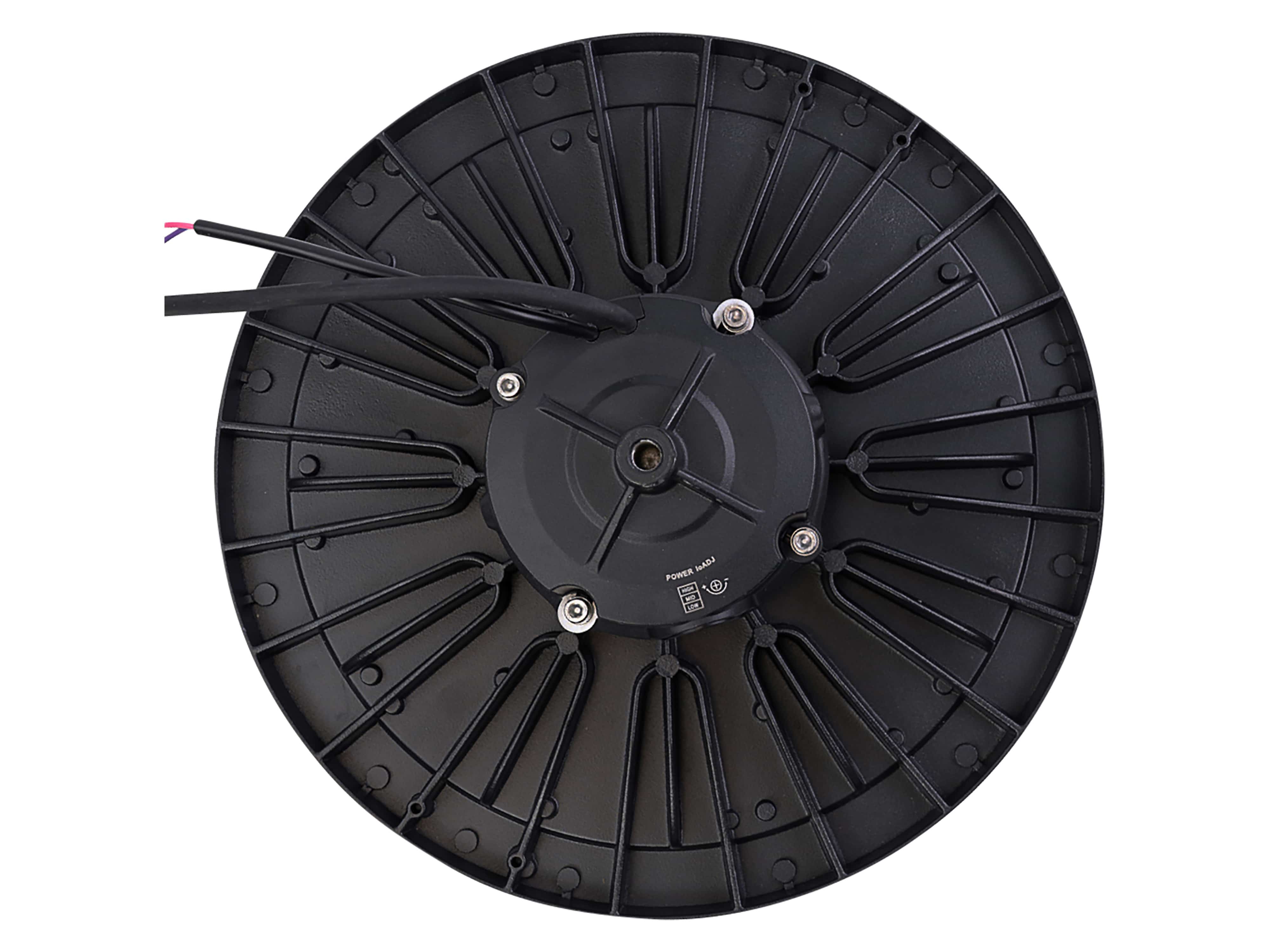 ENOVALITE LED-HighBay-Leuchte, UFO, 120...200 W, 4000 K, EEK: C, 19200...32000 lm, dimmbar, schwarz ENOVALITE LED-HighBay-Leuchte, UFO, 120...200 W, 4000 K, EEK: C, 19200...32000 lm, dimmbar, schwarz