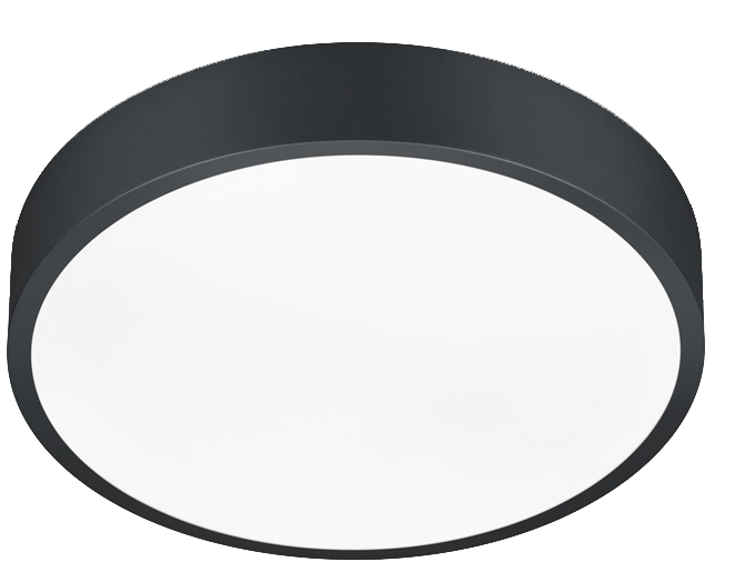 TRIO LED-Deckenleuchte Waco 627413032 schwarz, 28 W, 3200 lm, CCT