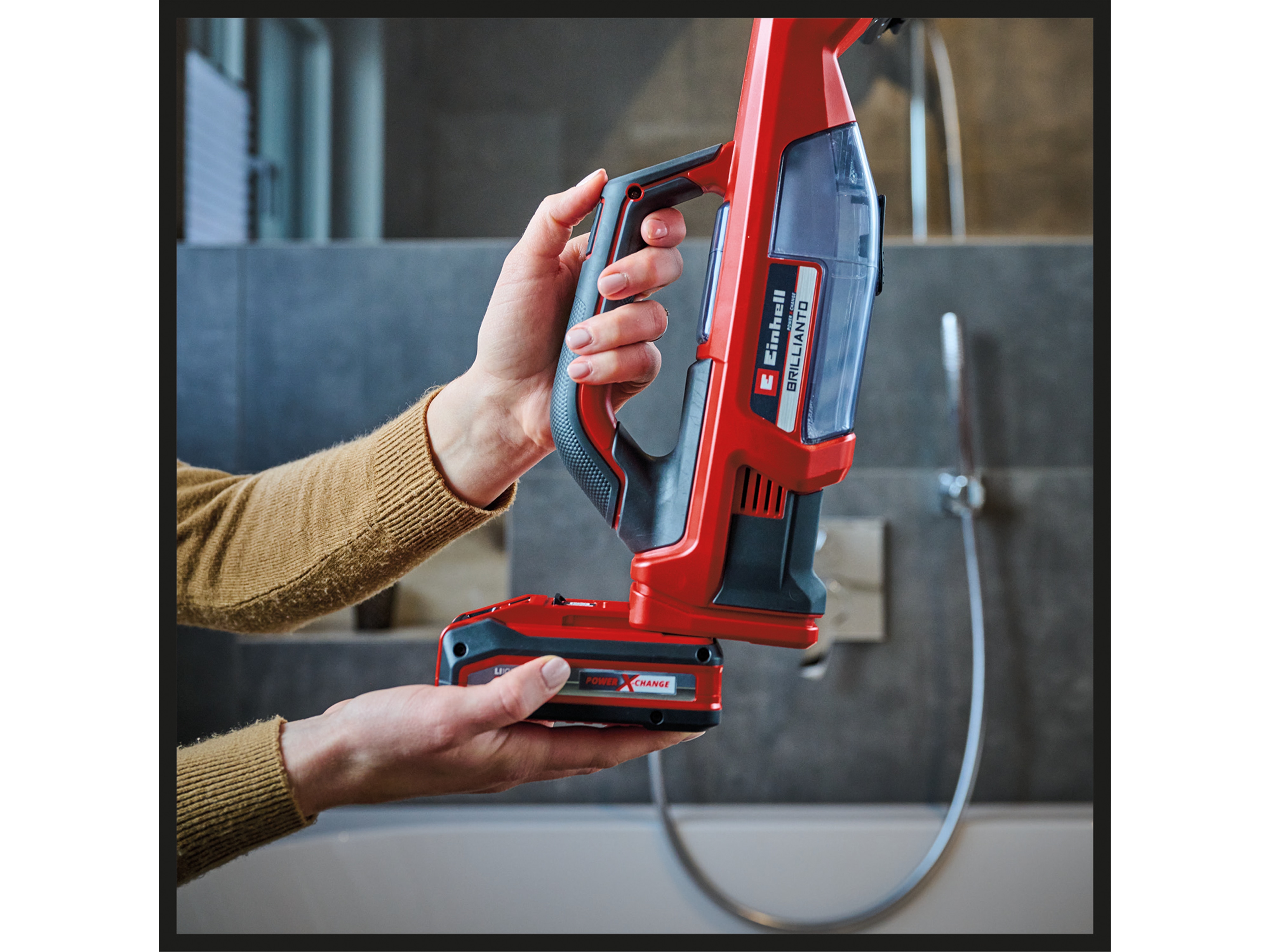 EINHELL Akku-Fensterreiniger Brillianto Solo EINHELL Akku-Fensterreiniger Brillianto Solo