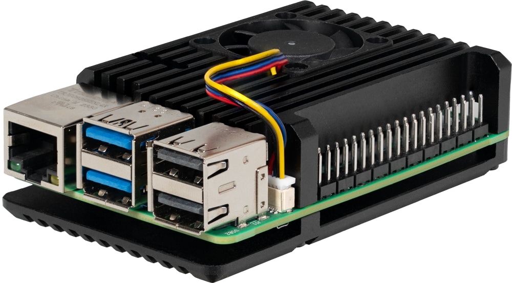 JOY-IT Armor Case BLOCK ACTIVE, RB-AlucaseP5-07FAN, für Raspberry Pi 5 JOY-IT Armor Case BLOCK ACTIVE, RB-AlucaseP5-07FAN, für Raspberry Pi 5
