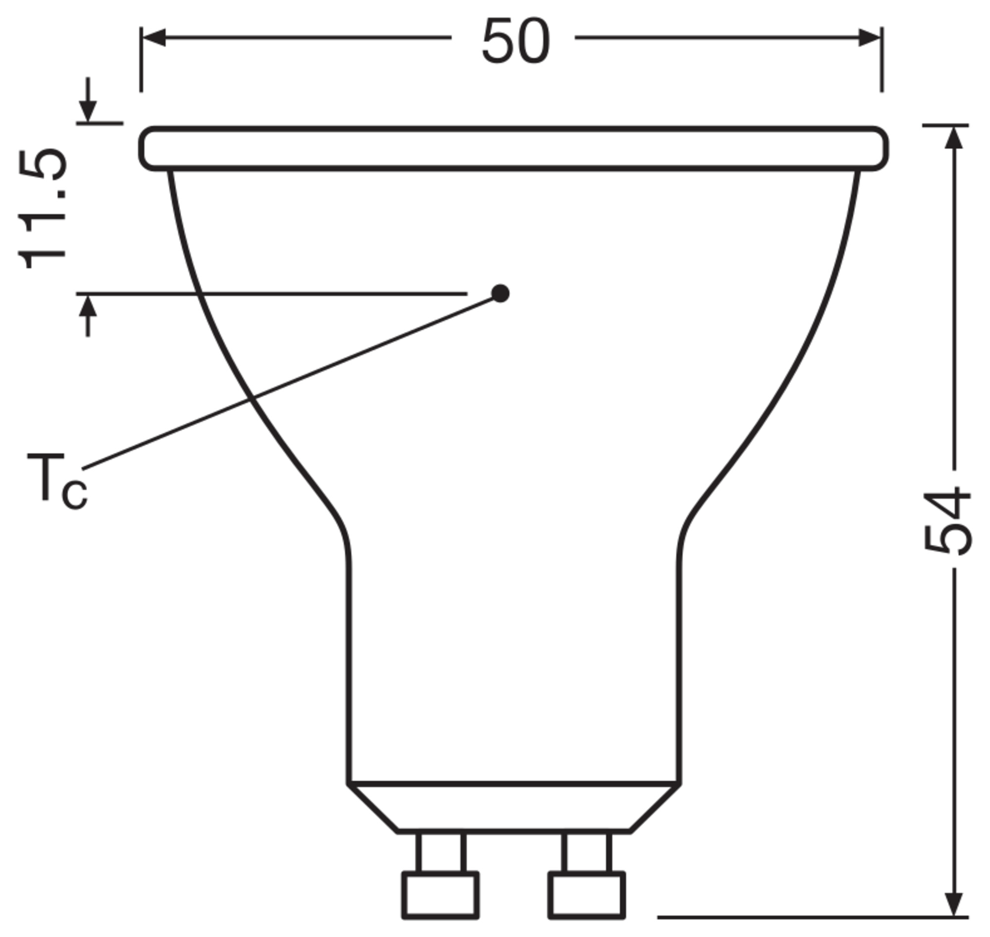 OSRAM LED-Lampe SUPERSTAR GU10, 6,1 W, 2700 K, EEK: E, 575 lm, warmweiß OSRAM LED-Lampe SUPERSTAR, dimmbar, GU10, 2 W, 2700 K, EEK: E, 210 lm, warmweiß