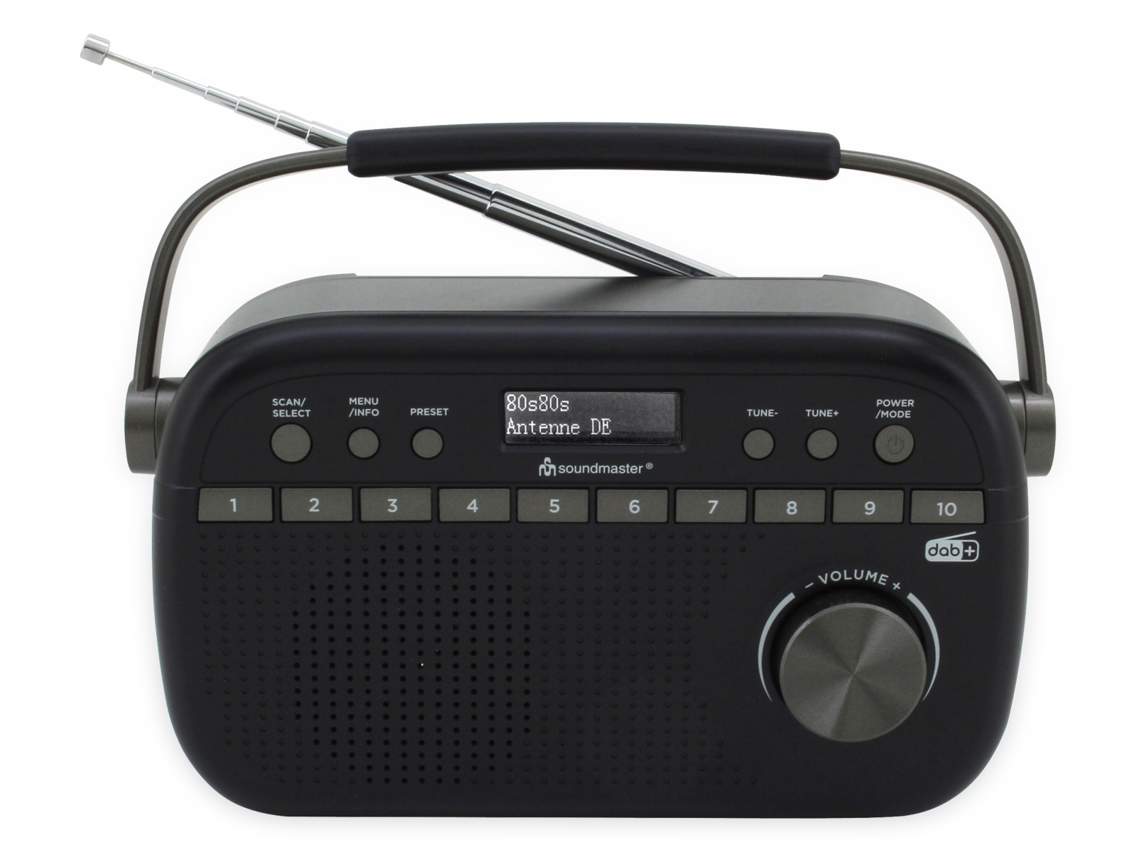 SOUNDMASTER DAB+/UKW-Radio DAB280, schwarz SOUNDMASTER DAB+/UKW-Radio DAB280, schwarz