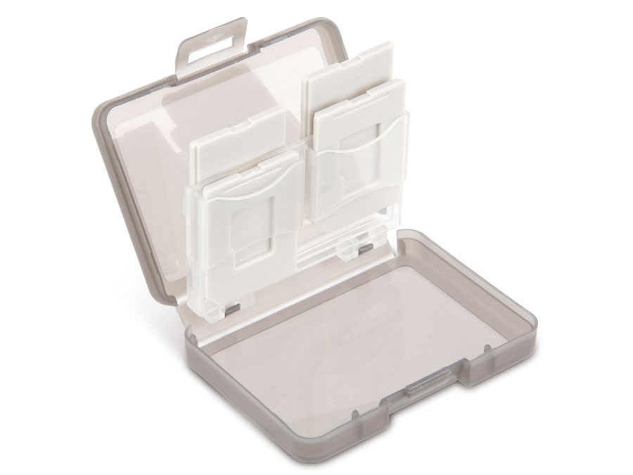 GOOBAY Speicherkarten-Box für 4 SD-/microSD-Karten GOOBAY Speicherkarten-Box für 4 SD-/microSD-Karten
