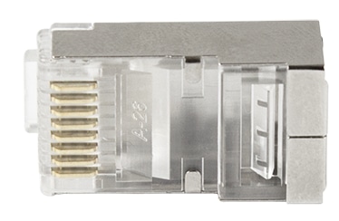 LOGILINK RJ45-Modularstecker, Cat.6, geschirmt, vorne offen, 50 Stk. LOGILINK RJ45-Modularstecker, Cat.6, geschirmt, vorne offen, 50 Stk.