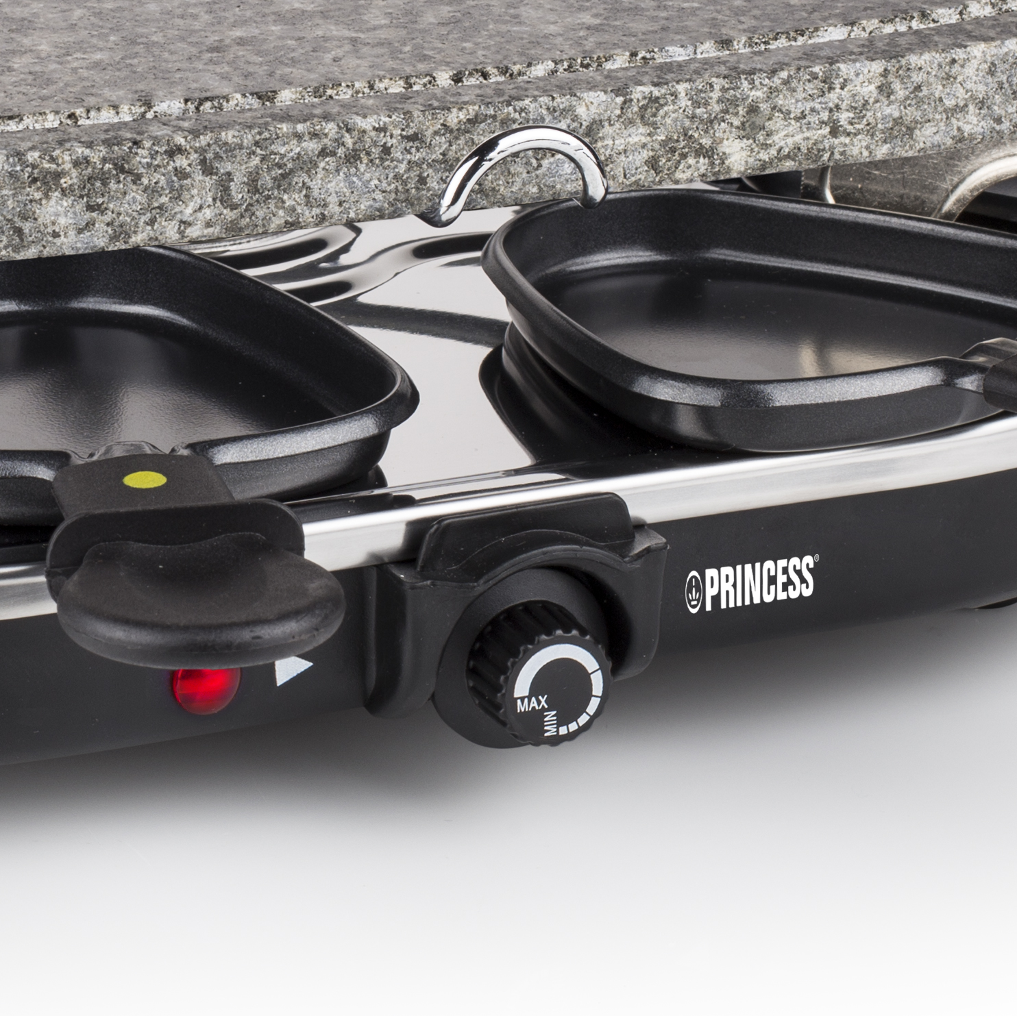 PRINCESS Raclette 8 Oval Steingrillplatte, 1200 W, 8 Pfännchen, 43x30 cm PRINCESS Raclette 8 Oval Steingrillplatte, 1200 W, 8 Pfännchen, 43x30 cm