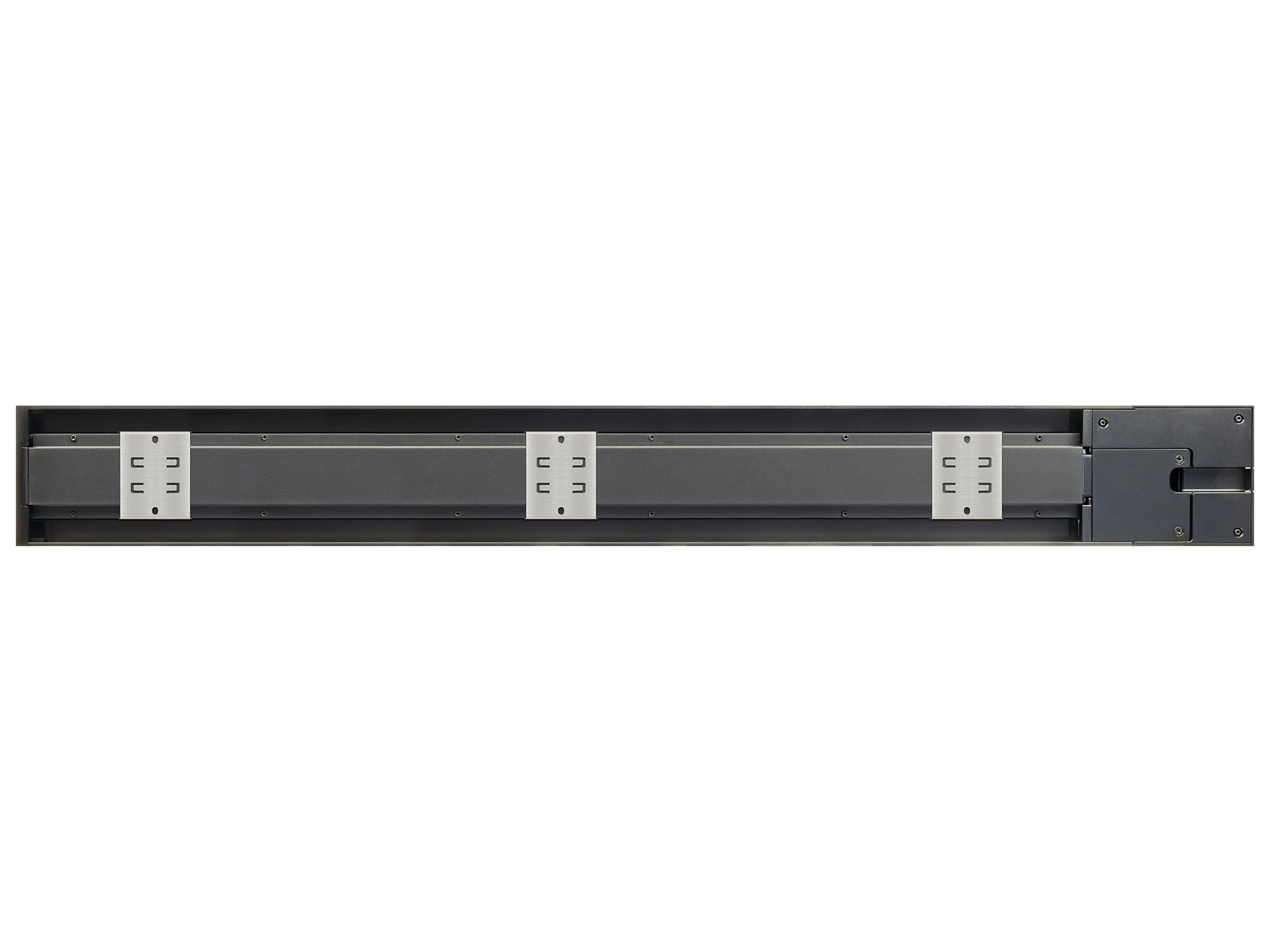 SCHWAIGER Modulare Stromschiene, schwarz, 75 cm SCHWAIGER Modulare Stromschiene, schwarz, 75 cm
