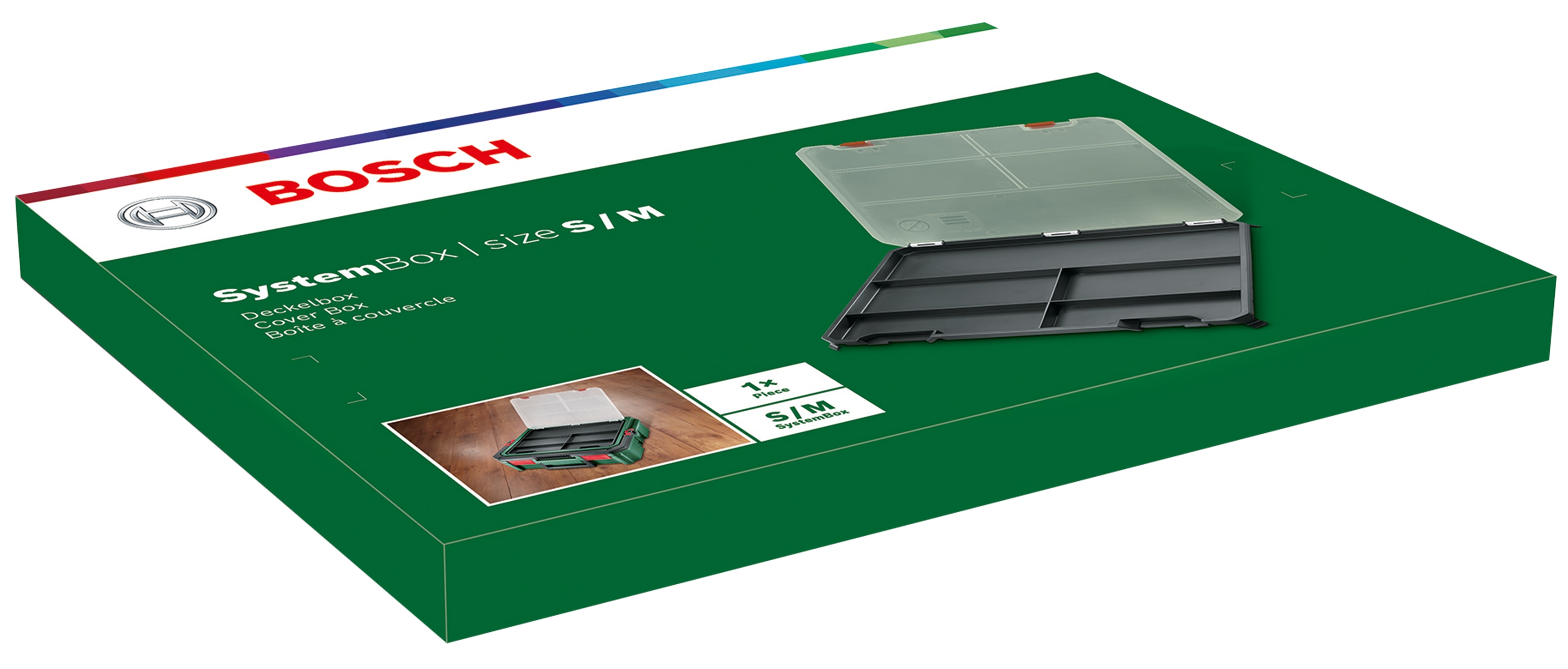 BOSCH Deckelbox für SystemBox Größe S, 1600A019CG BOSCH Deckelbox für SystemBox Größe S, 1600A019CG