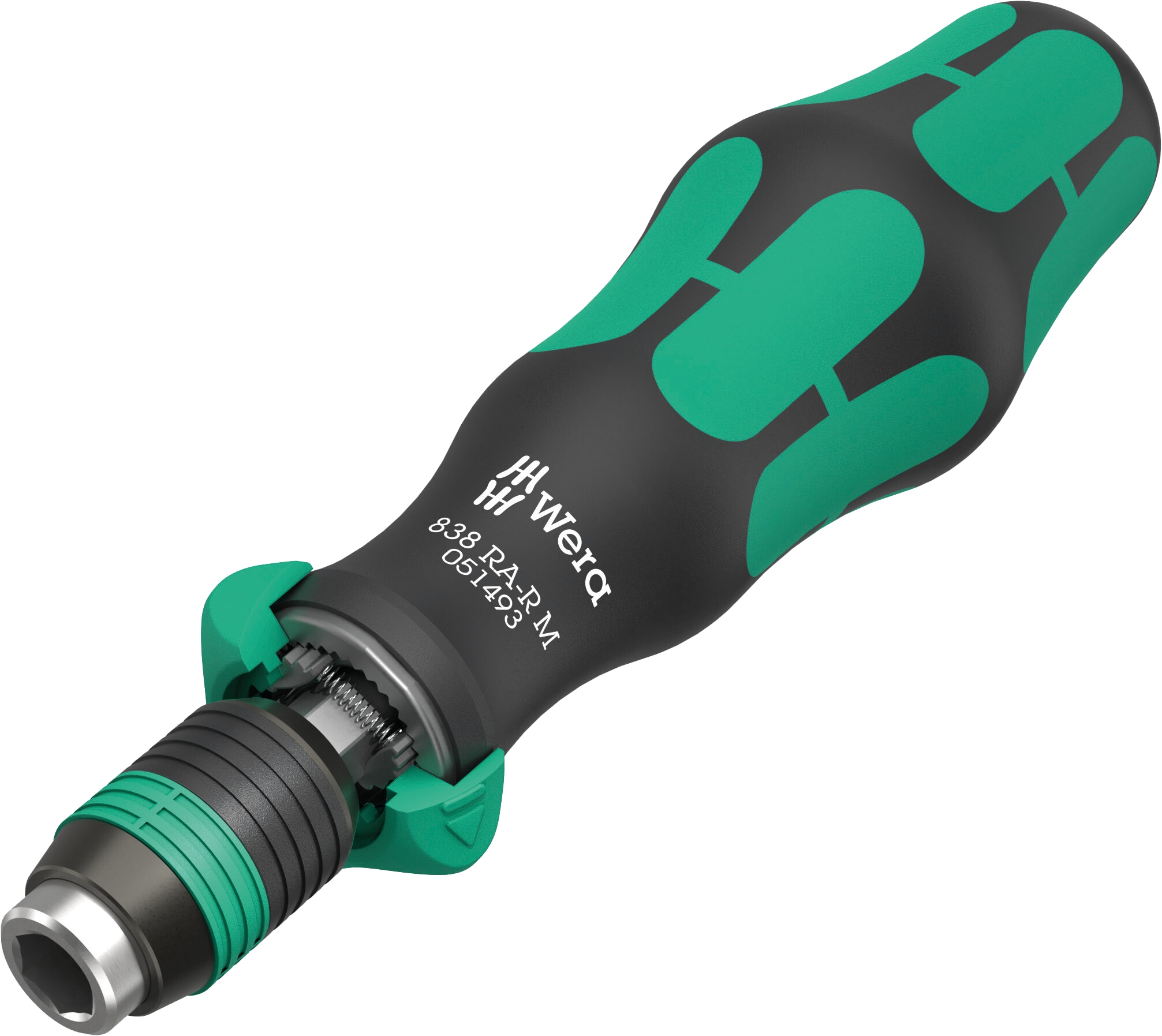 WERA Bits-Handhalter mit Ratschenfunktion, 838 RA-R M, 05051493001, 1/4" WERA Bits-Handhalter mit Ratschenfunktion, 838 RA-R M, 05051493001, 1/4"