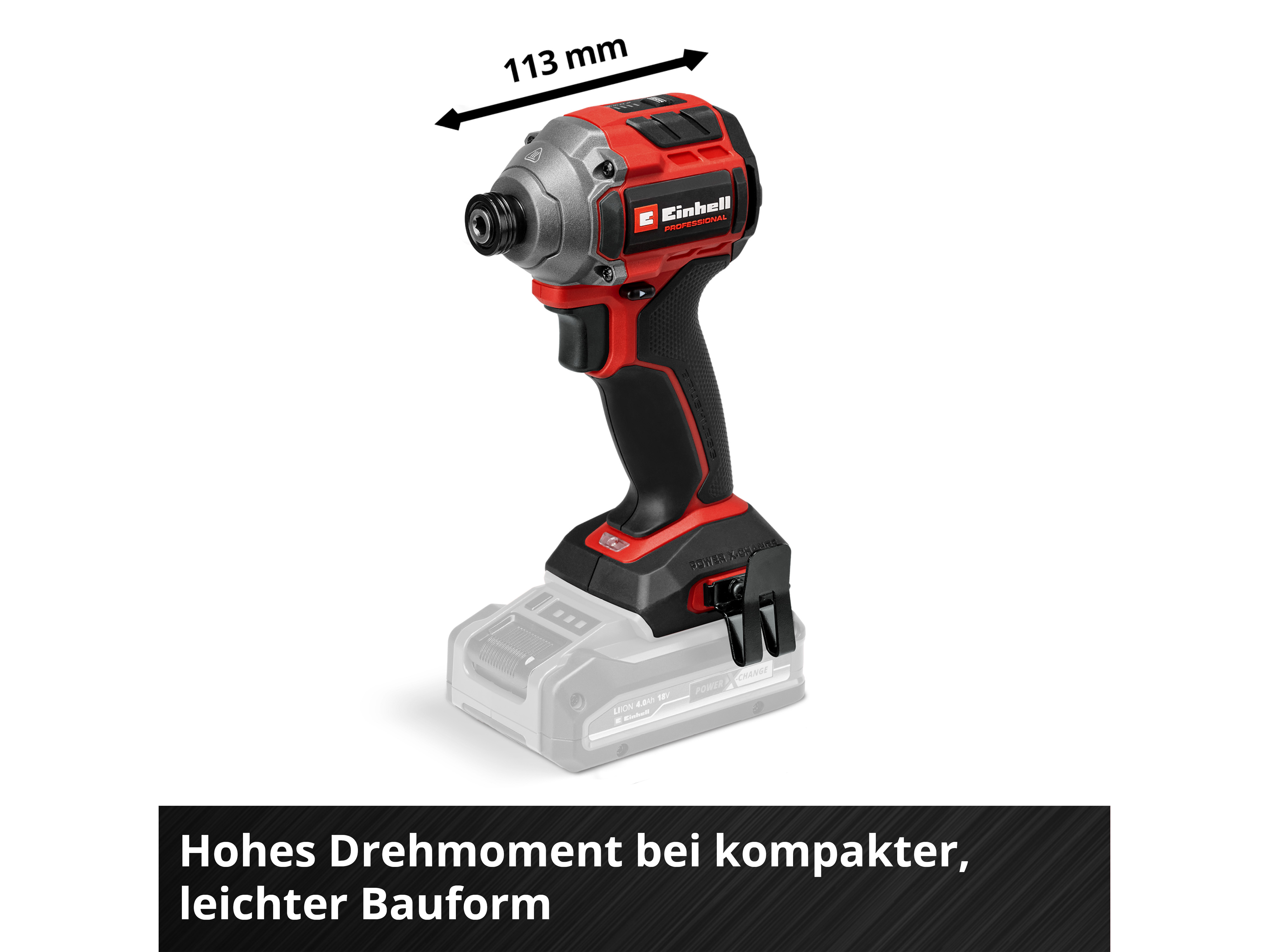 EINHELL PROFESSIONAL Akku-Schlagschrauber TP-CI 18/250-C Li BL, 4510095, Solo EINHELL PROFESSIONAL Akku-Schlagschrauber TP-CI 18/250-C Li BL, 4510095, Solo