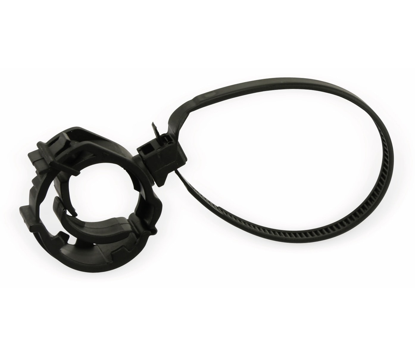 Kabelbinder für Rohrmontage, schwarz, 130 mm Kabelbinder für Rohrmontage, schwarz, 130 mm