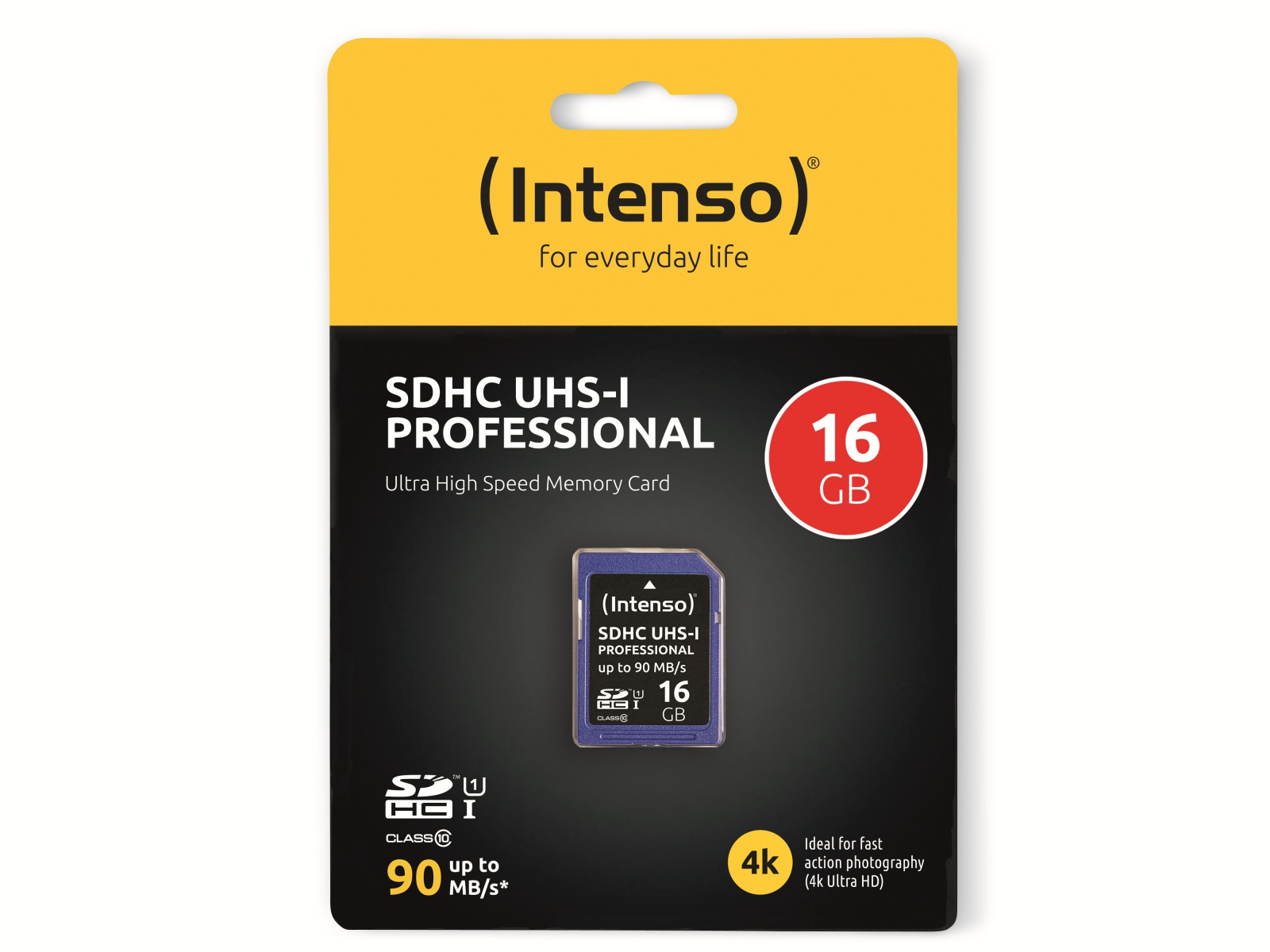 INTENSO SDHC Card 3431470, 16 GB, Class 10, UHS-I INTENSO SDHC Card 3431470, 16 GB, Class 10, UHS-I