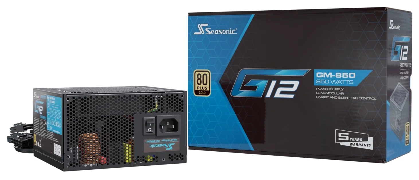 SEASONIC PC-Netzteil G12 G12 GM-850 SEASONIC PC-Netzteil G12 G12 GM-850