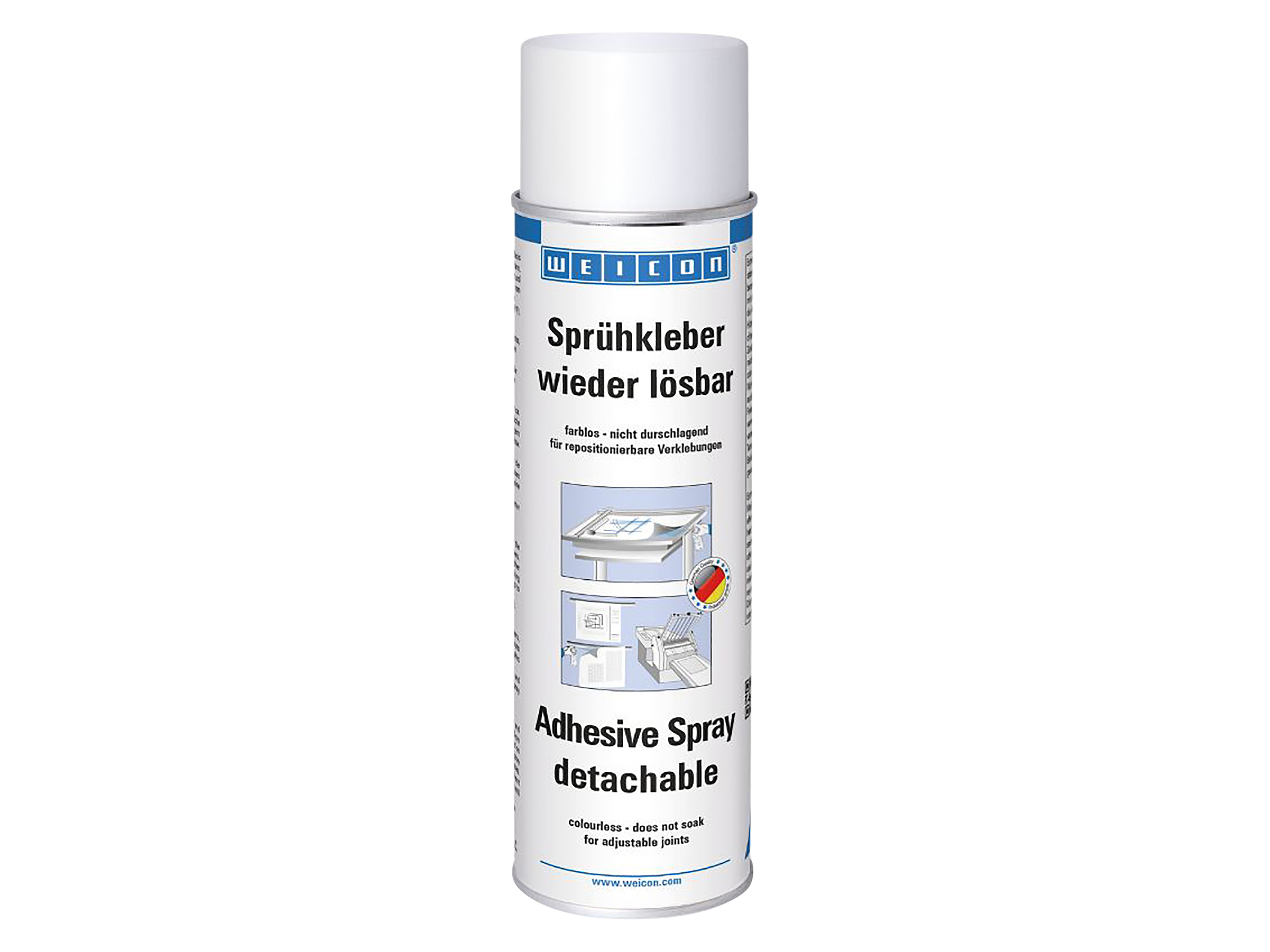 WEICON Sprühkleber, wieder lösbar, 10024663, 500 ml