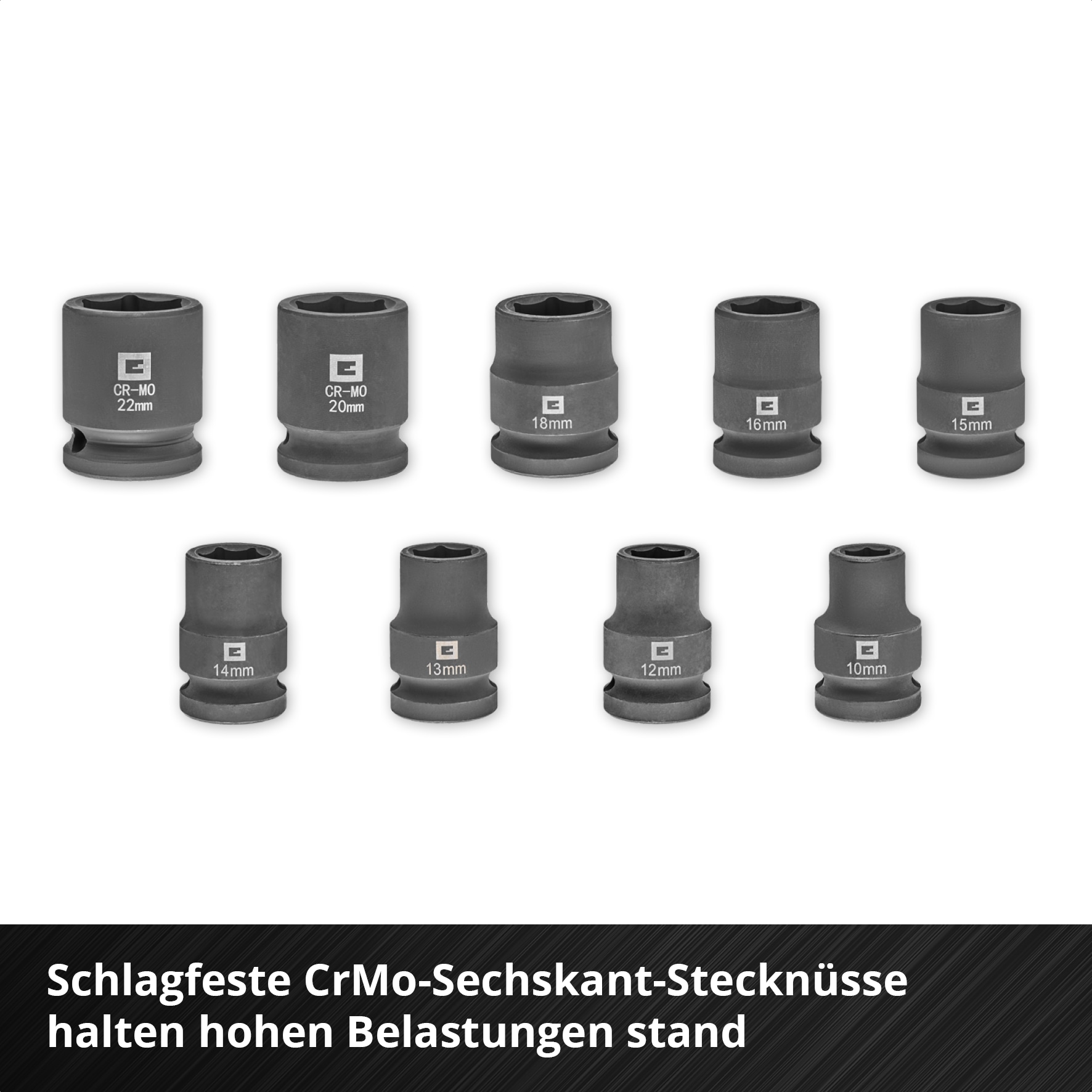 EINHELL Impact Stecknuss-Set, 109288, 32-teilig EINHELL Impact Stecknuss-Set, 109288, 32-teilig
