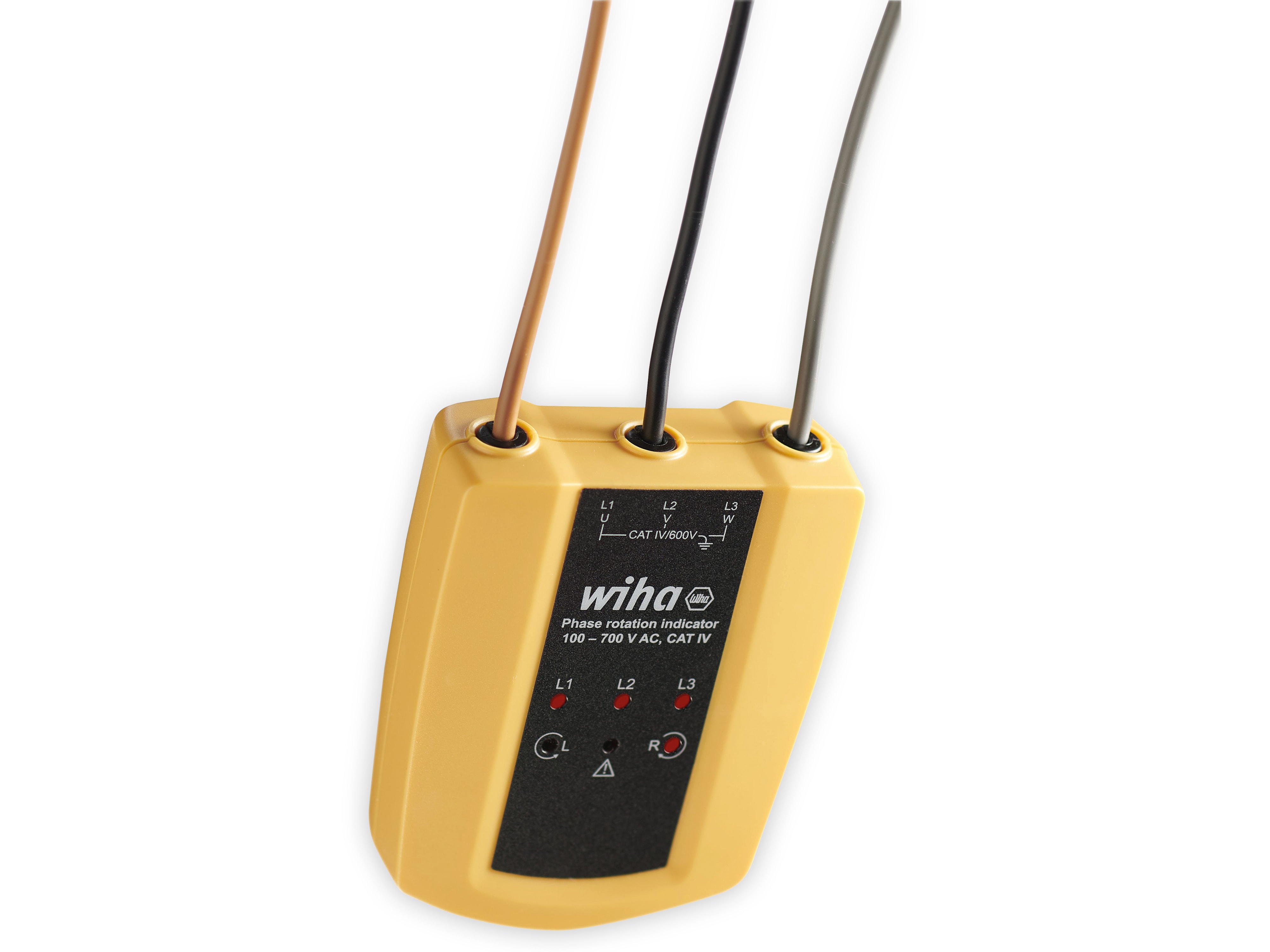 WIHA Drehfeldrichtungsanzeiger 100...700 V AC, SB25562 WIHA Drehfeldrichtungsanzeiger 100...700 V AC, SB25562