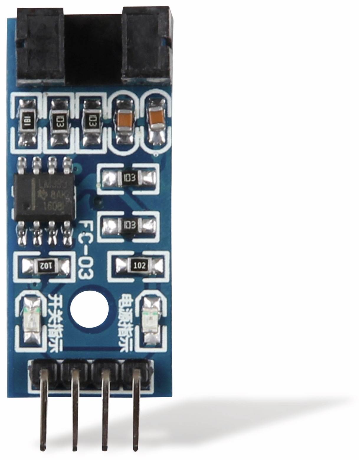 JOY-IT Speedsensor LM393 mit Lochscheibe JOY-IT Speedsensor LM393 mit Lochscheibe