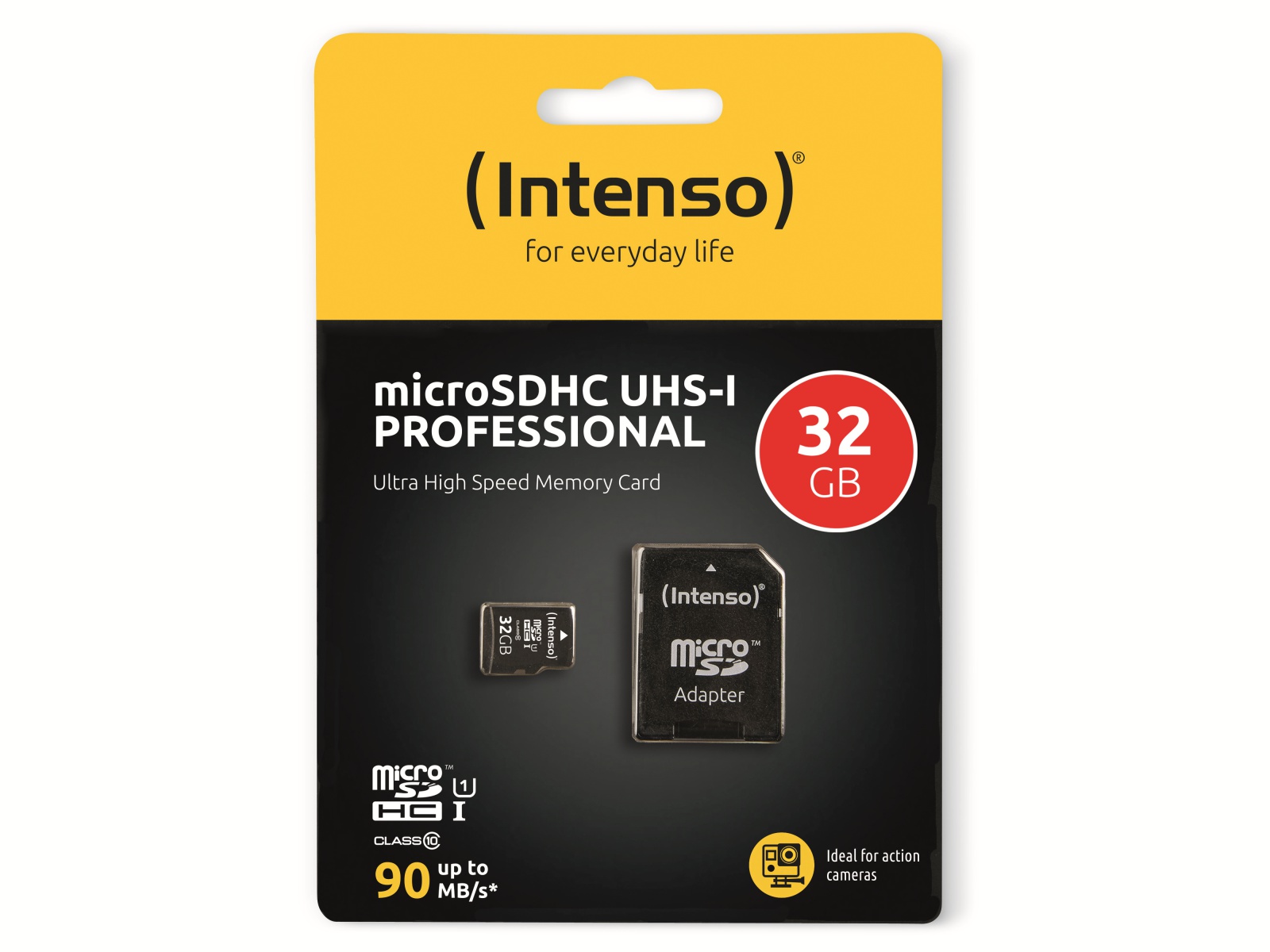 INTENSO microSDHC Card 3433480, 32 GB INTENSO microSDHC Card 3433480, 32 GB