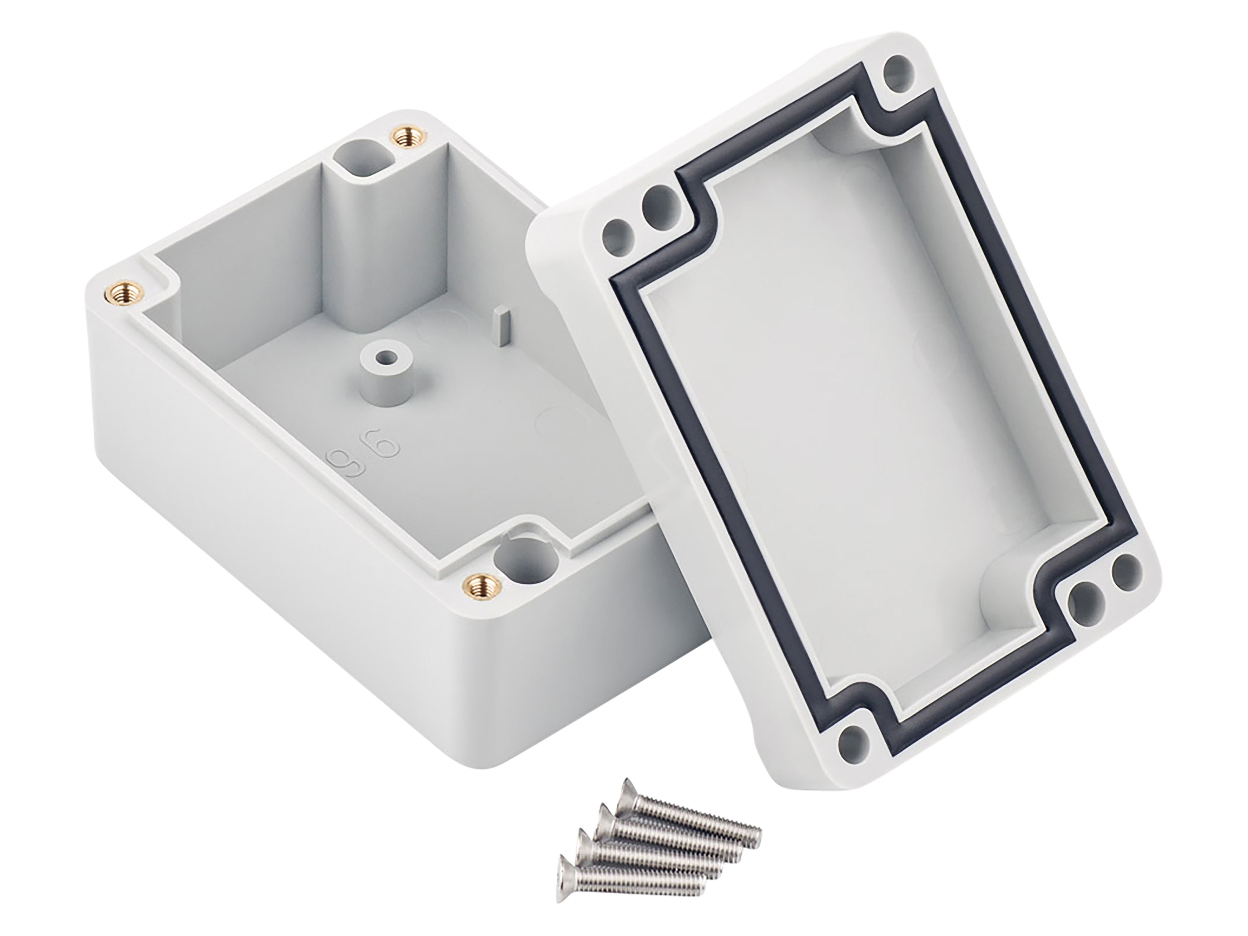 POLLIN ABS-Gehäuse 4U63070504019, 70x50x67 mm, IP67 POLLIN ABS-Gehäuse 4U63070504019, 70x50x67 mm, IP67