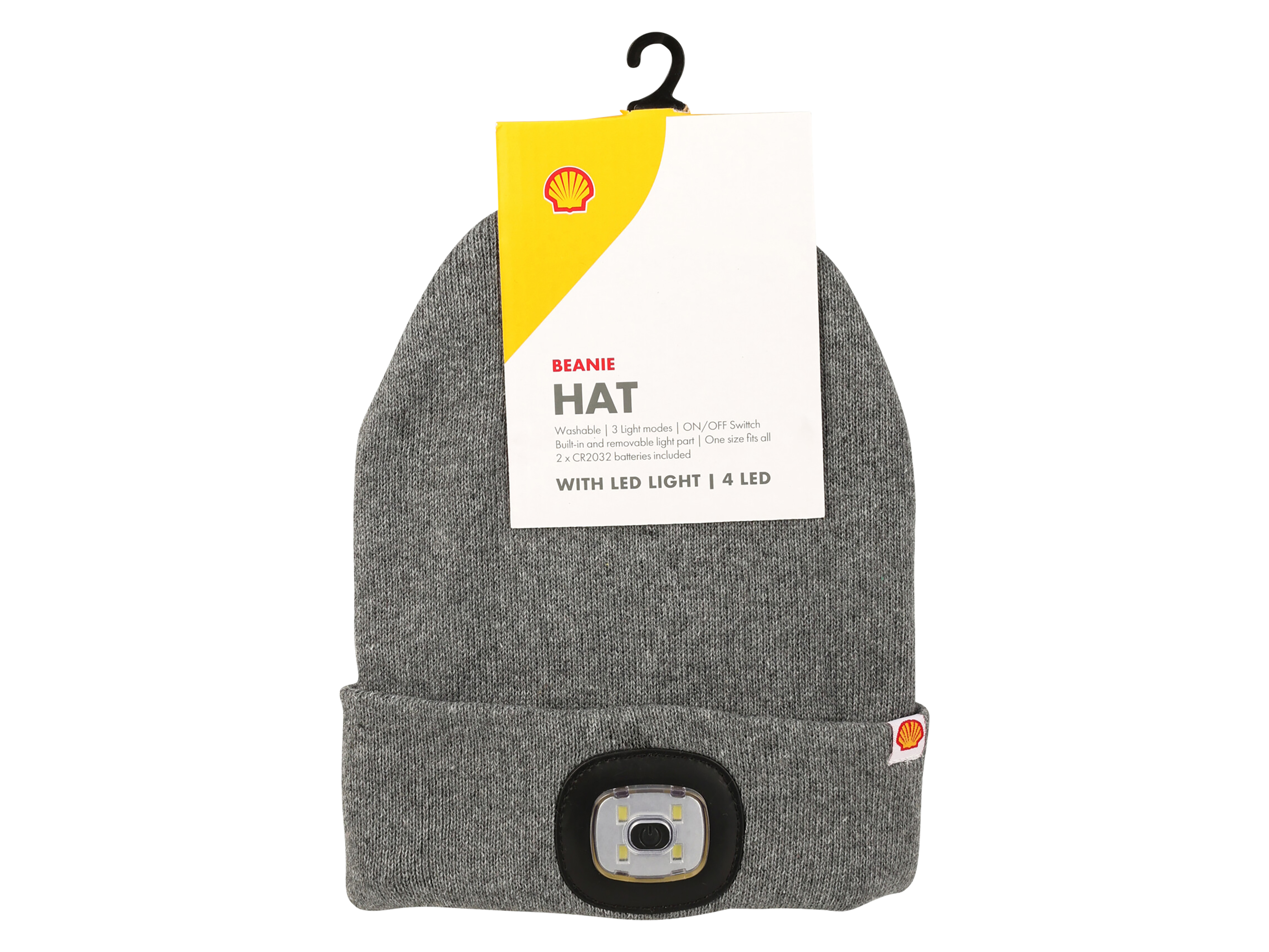 SHELL Mütze mit LED-Beleuchtung, Beanie SHELL Mütze mit LED-Beleuchtung, Beanie
