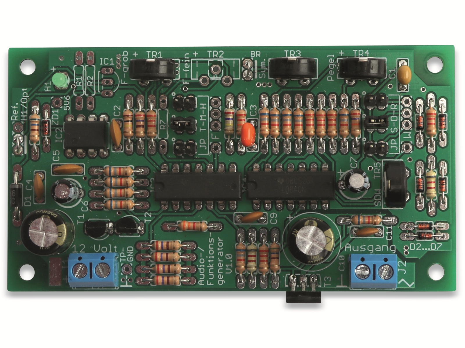 Bausatz Audio-/ Funktionsgenerator, V1.0 Bausatz Audio-/ Funktionsgenerator