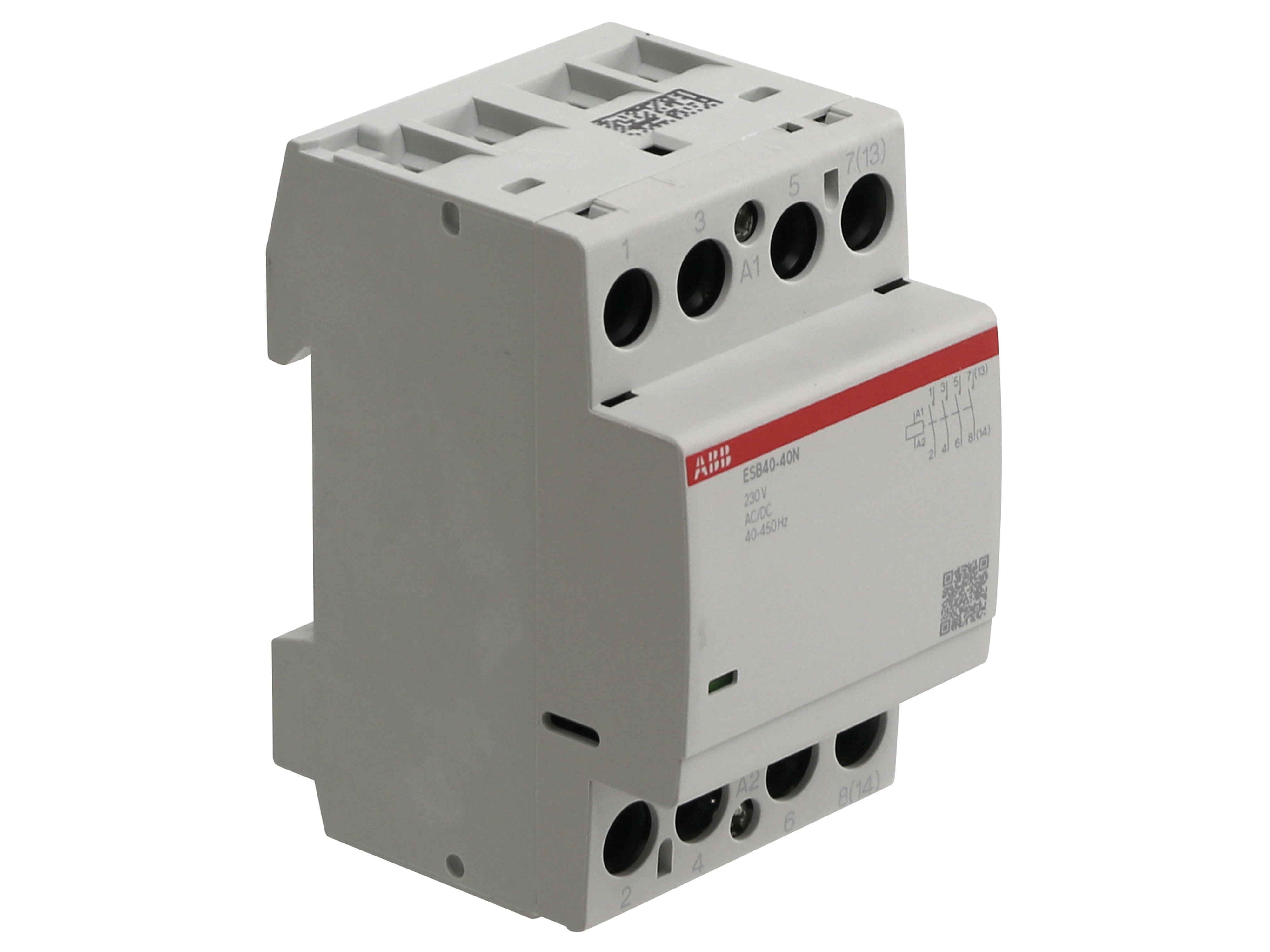 ABB Installationsschütz ESB40-40N-06, 40 A, 4S/0Ö, 230 V