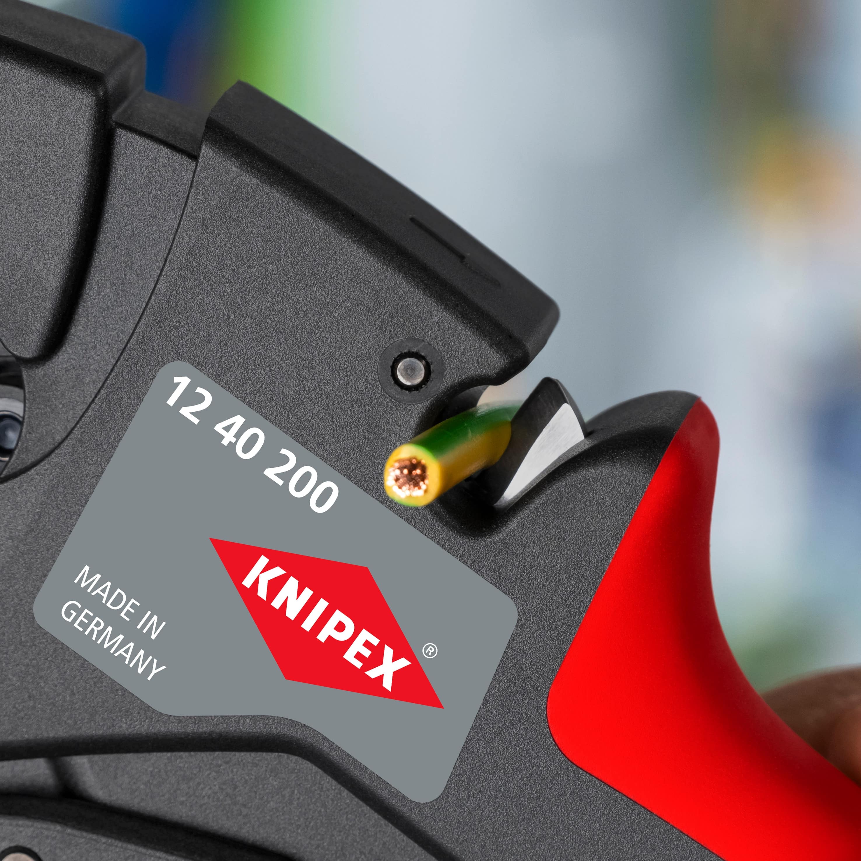 KNIPEX Selbsteinstellende Abisolierzange, 12 40 200 KNIPEX Selbsteinstellende Abisolierzange, 12 40 200