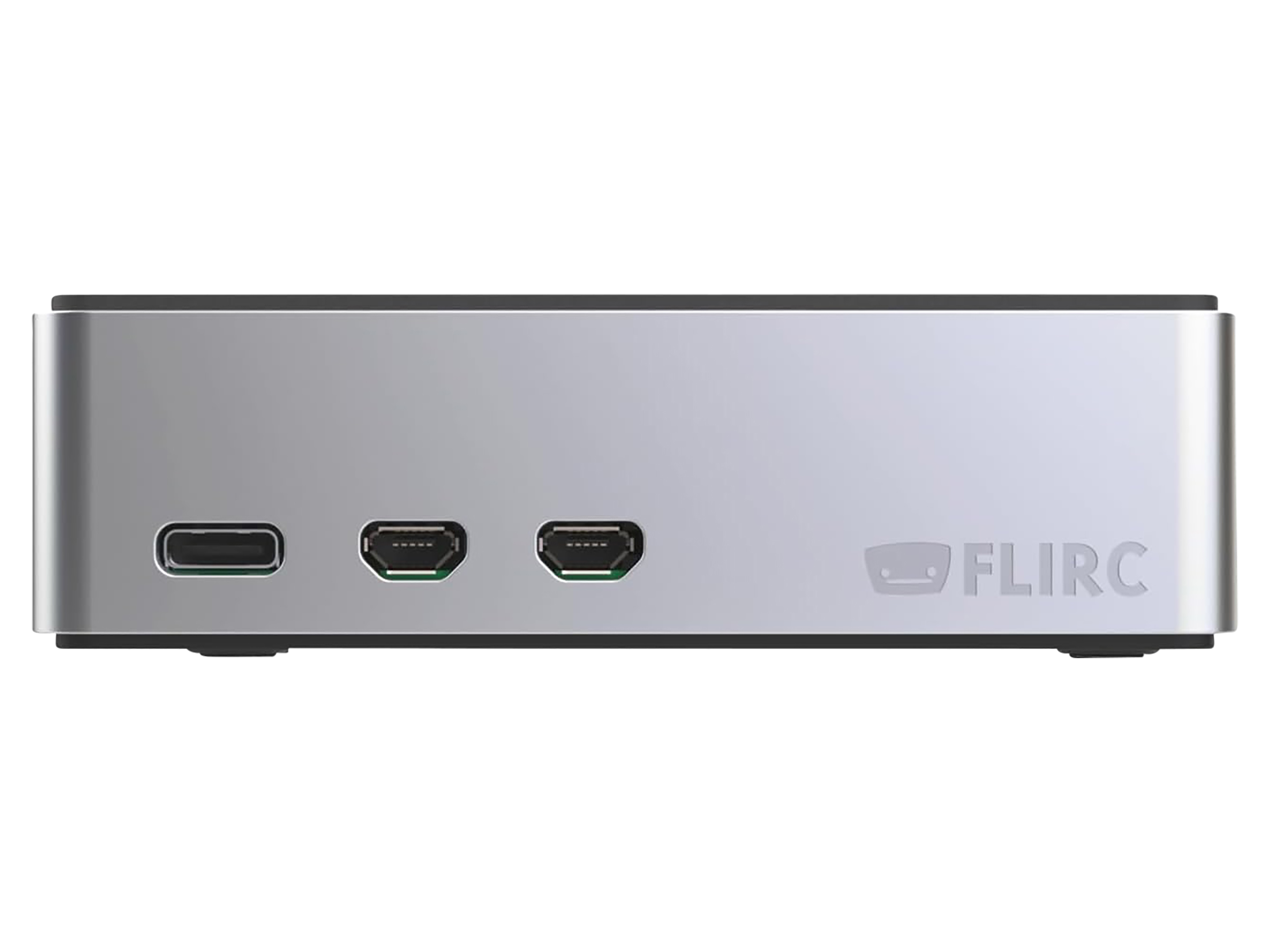 FLIRC Gehäuse für Raspberry Pi 5, Alu, schwarz/silber FLIRCPI5 FLIRC Gehäuse für Raspberry Pi 5, Alu, schwarz/silber FLIRCPI5