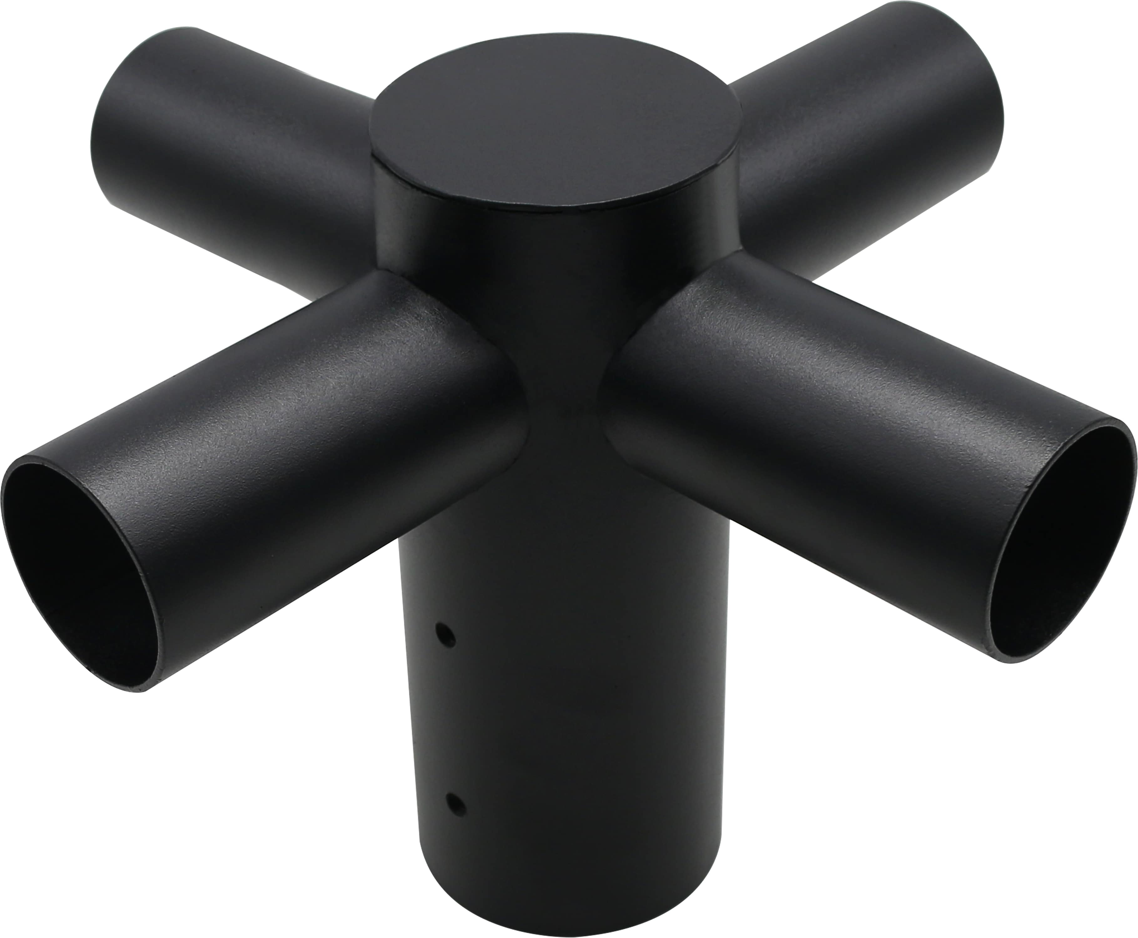 ENOVALITE Straßenleuchten Adapter ELED900308, 4-fach, 80:60 mm, schwarz ENOVALITE Straßenleuchten Adapter ELED900308, 4-fach, 80:60 mm, schwarz