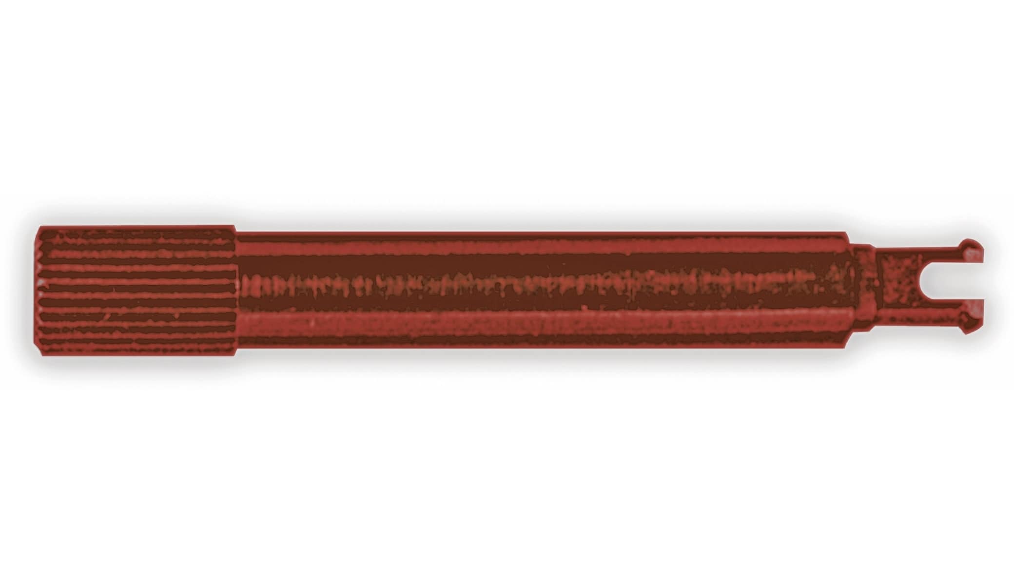 PIHER Steckachse, 12mm, rot PIHER Steckachse, 12mm, rot