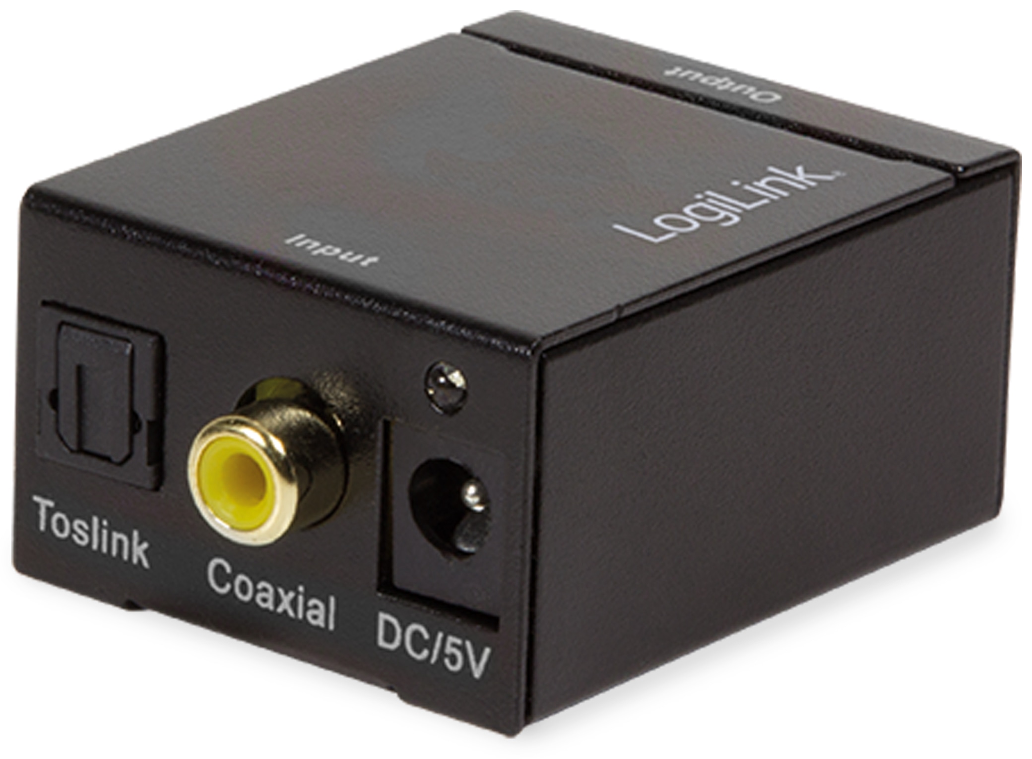 LOGILINK Audio-Konverter CA0101, Toslink/Koax zu Cinch/Klinke LOGILINK Audio-Konverter CA0101, Toslink/Koax zu Cinch/Klinke